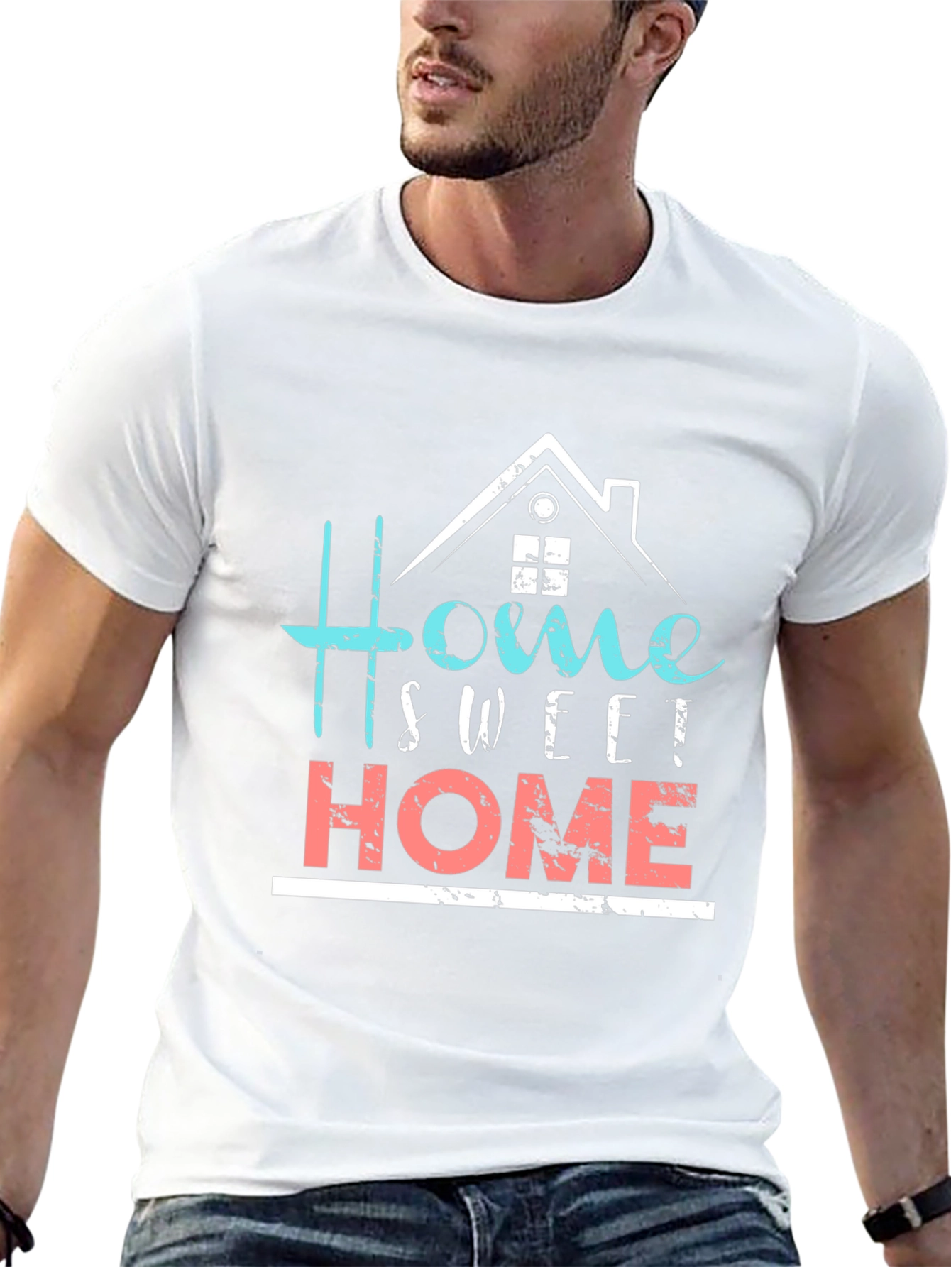 Home Sweet Home Graphic Tee - Trendy Comfort