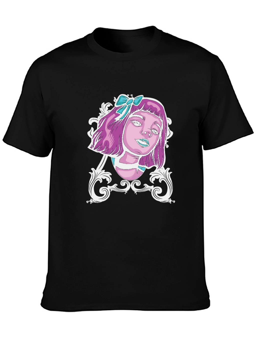 Gothic Girl T-Shirt - Unique Graphic Tee