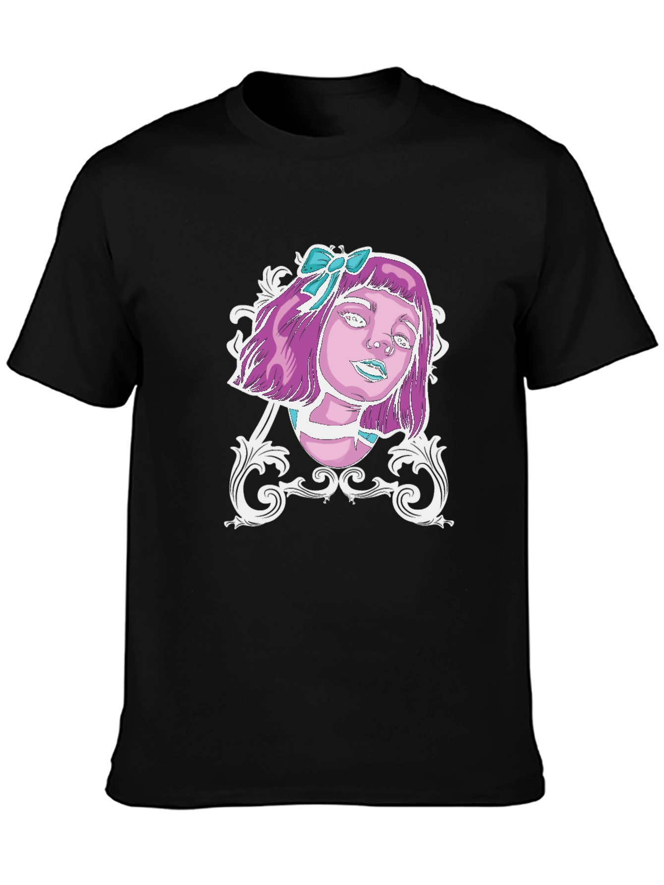 Gothic Girl T-Shirt - Unique Graphic Tee