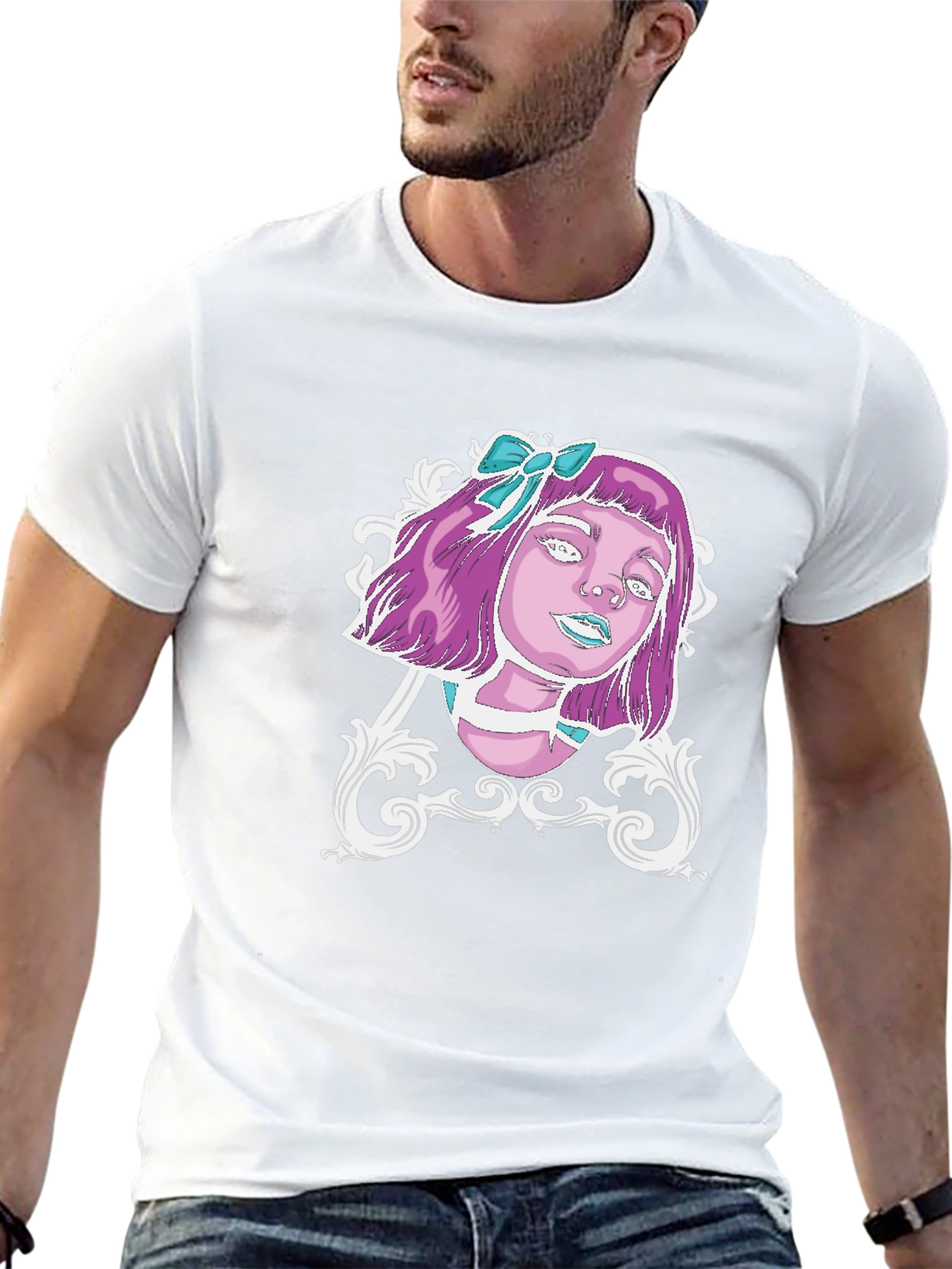Gothic Girl T-Shirt - Unique Graphic Tee