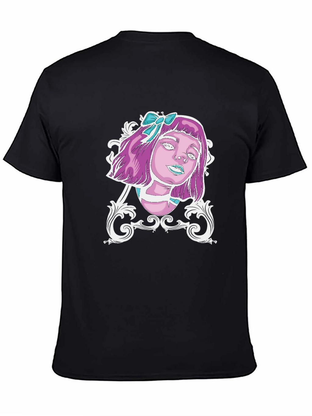 Gothic Girl T-Shirt - Unique Graphic Tee