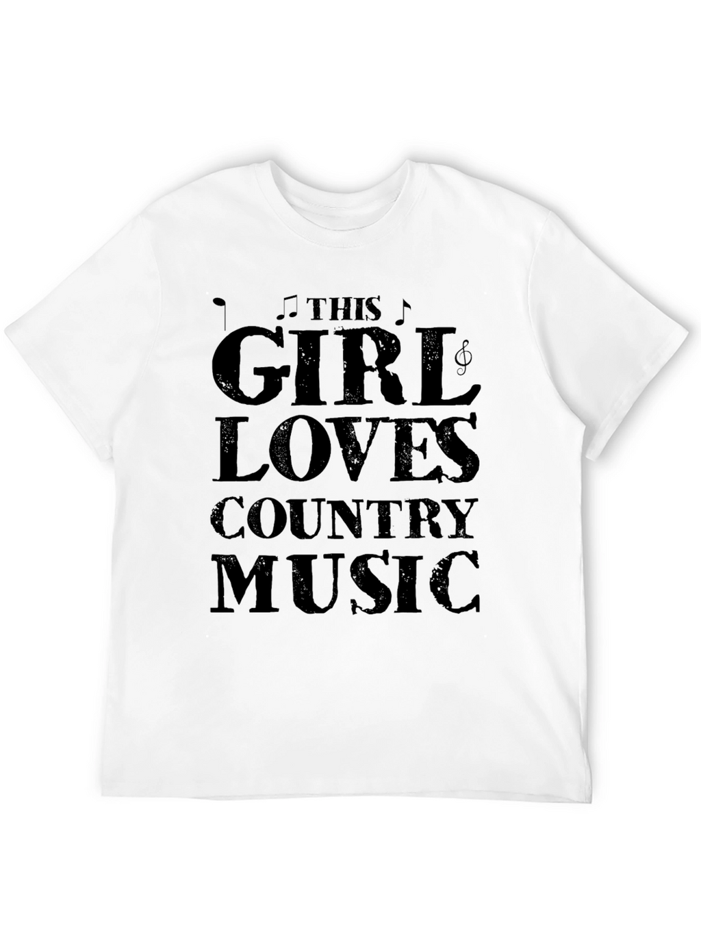 This Girl Loves Country Music T-Shirt