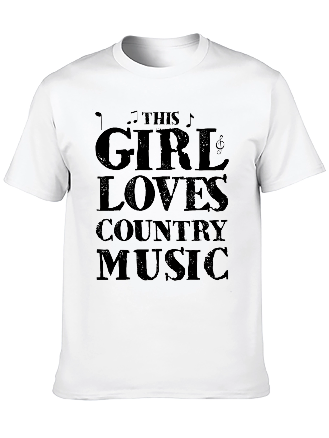 This Girl Loves Country Music T-Shirt