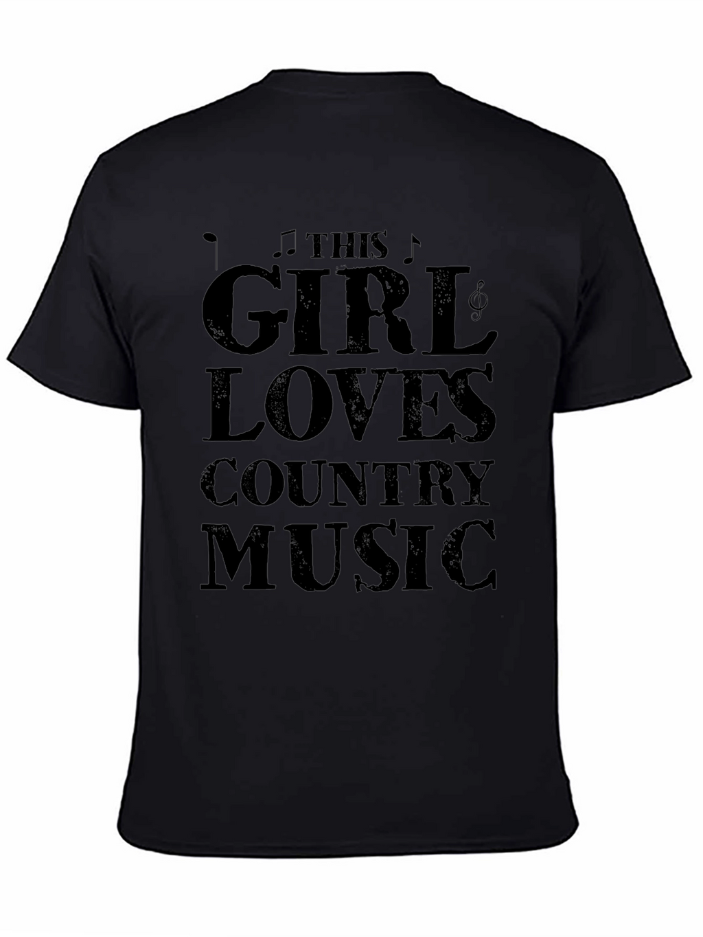 This Girl Loves Country Music T-Shirt