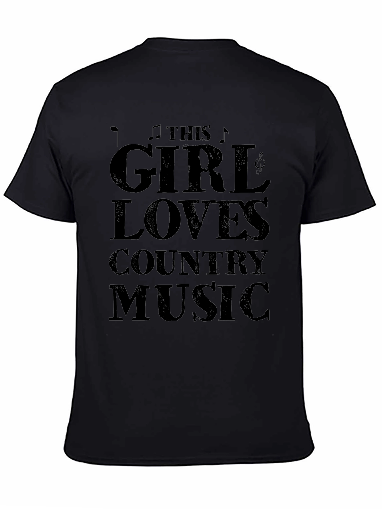 This Girl Loves Country Music T-Shirt