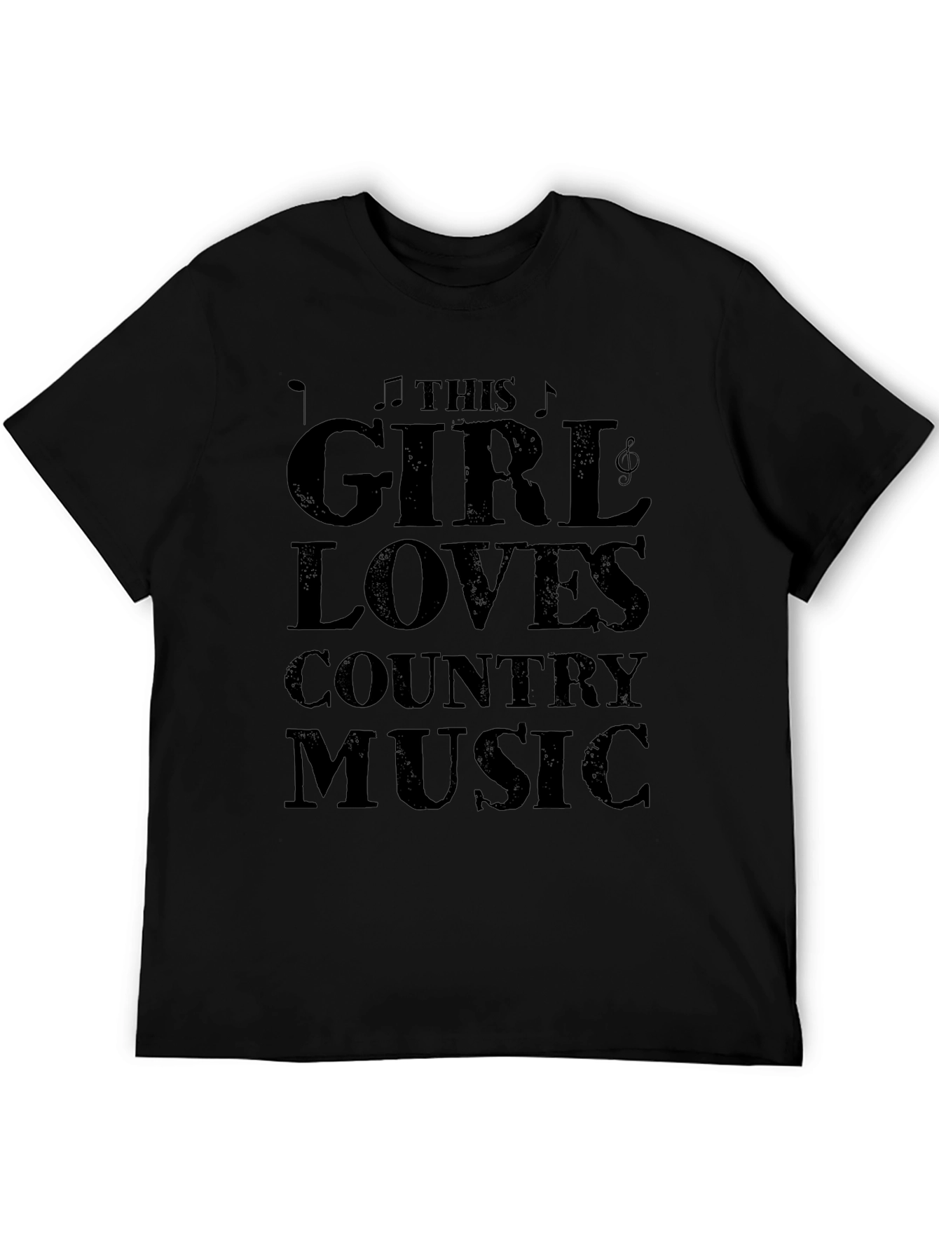 This Girl Loves Country Music T-Shirt
