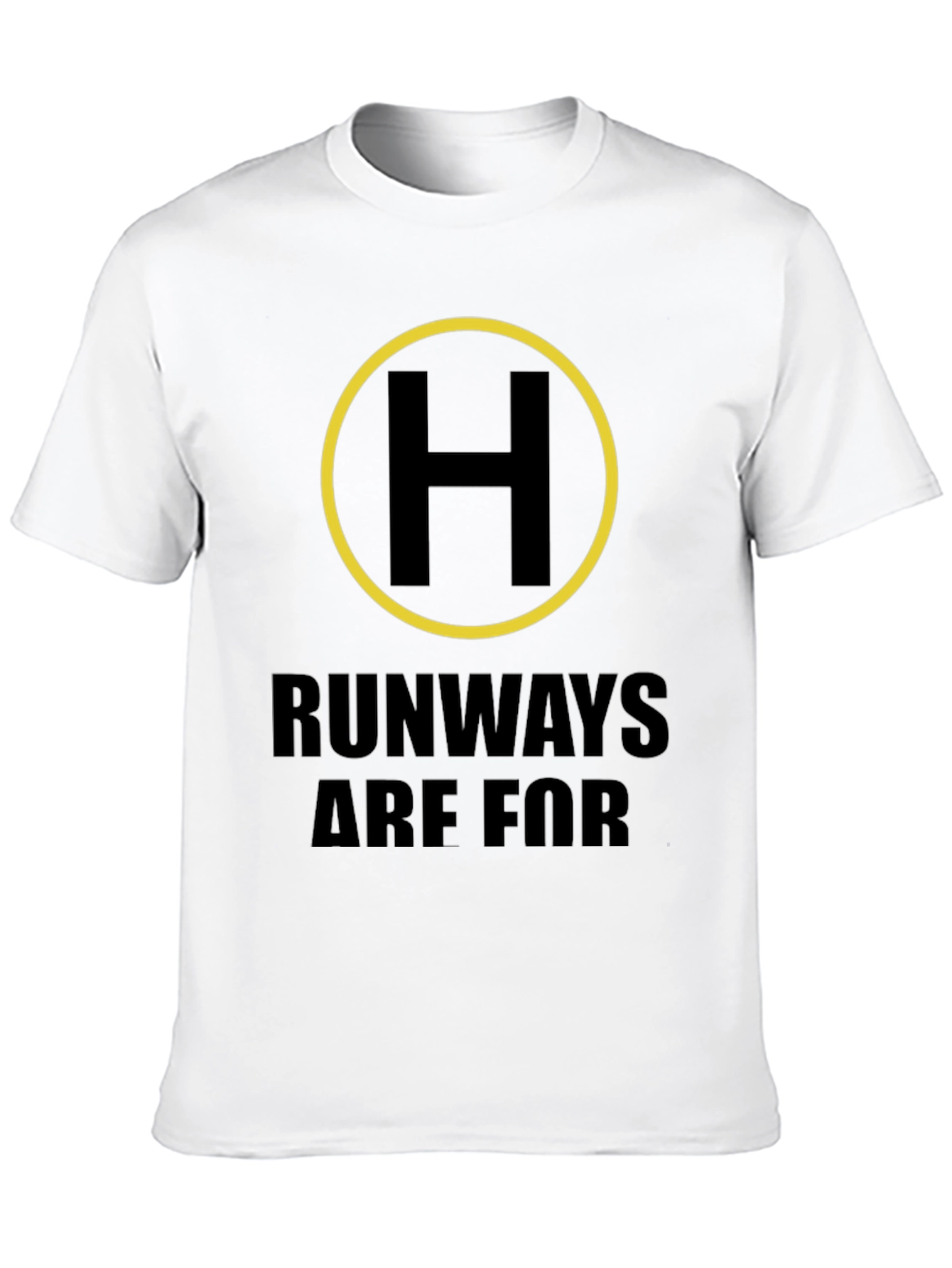 Helicopter Pilot Shirt - Runways Are For Cars