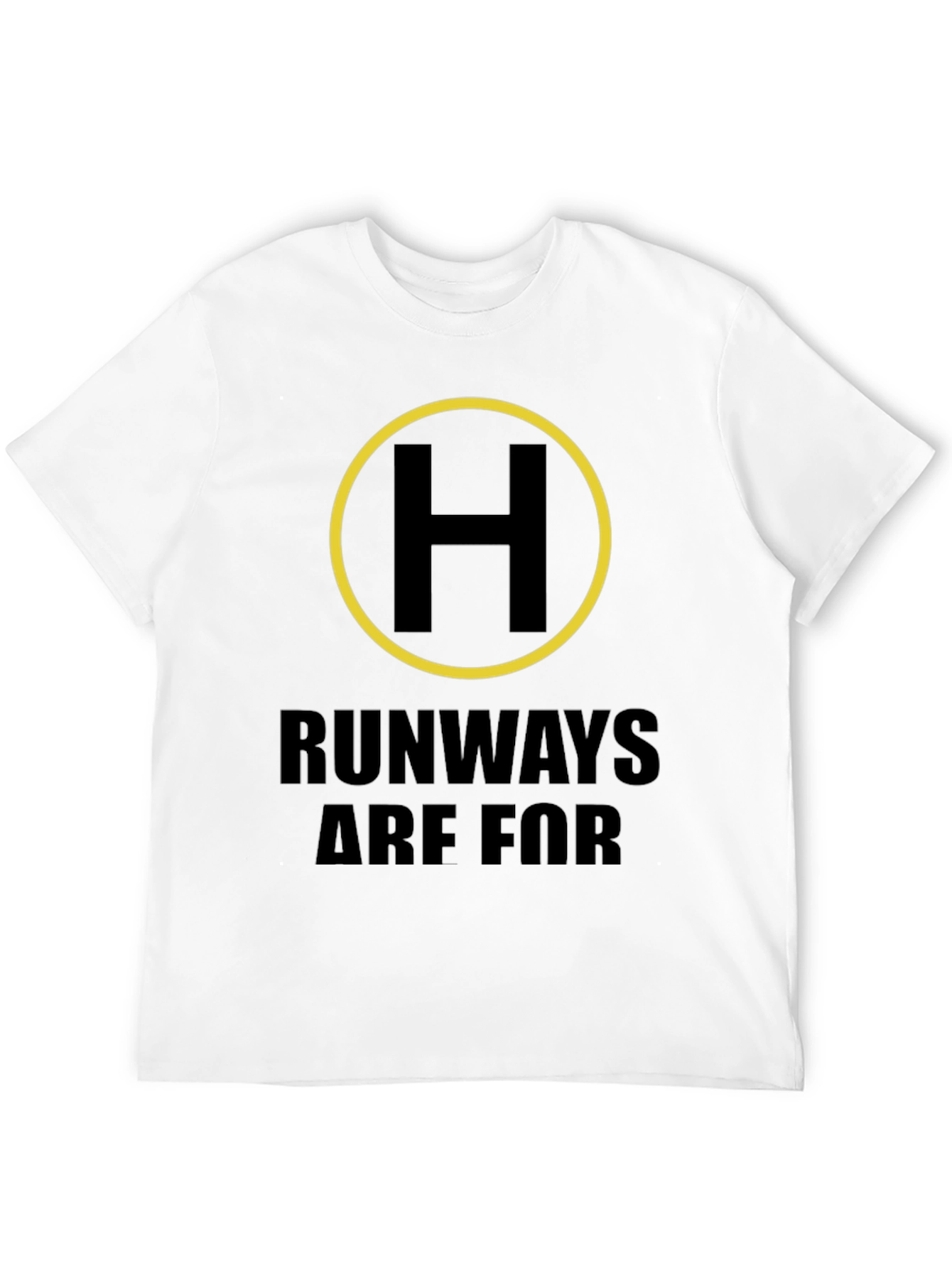 Helicopter Pilot Shirt - Runways Are For Cars