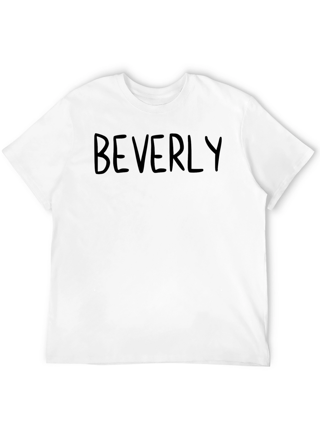 Beverly Graphic T-Shirt - Classic Crew Neck Tee