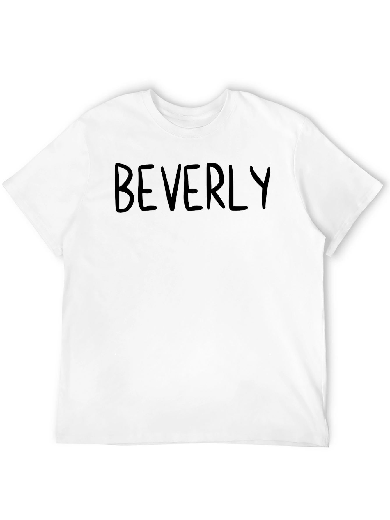 Beverly Graphic T-Shirt - Classic Crew Neck Tee