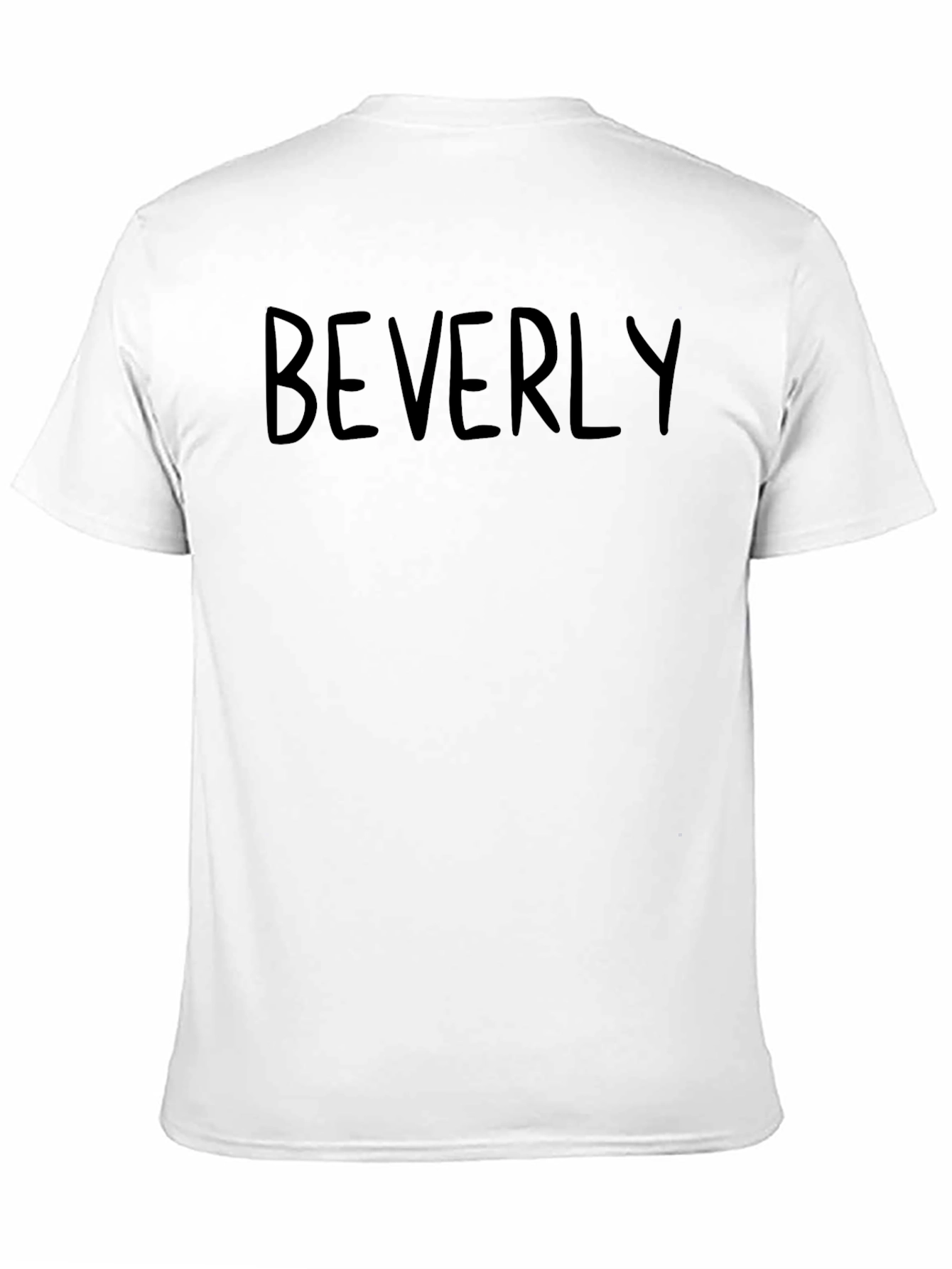 Beverly Graphic T-Shirt - Classic Crew Neck Tee