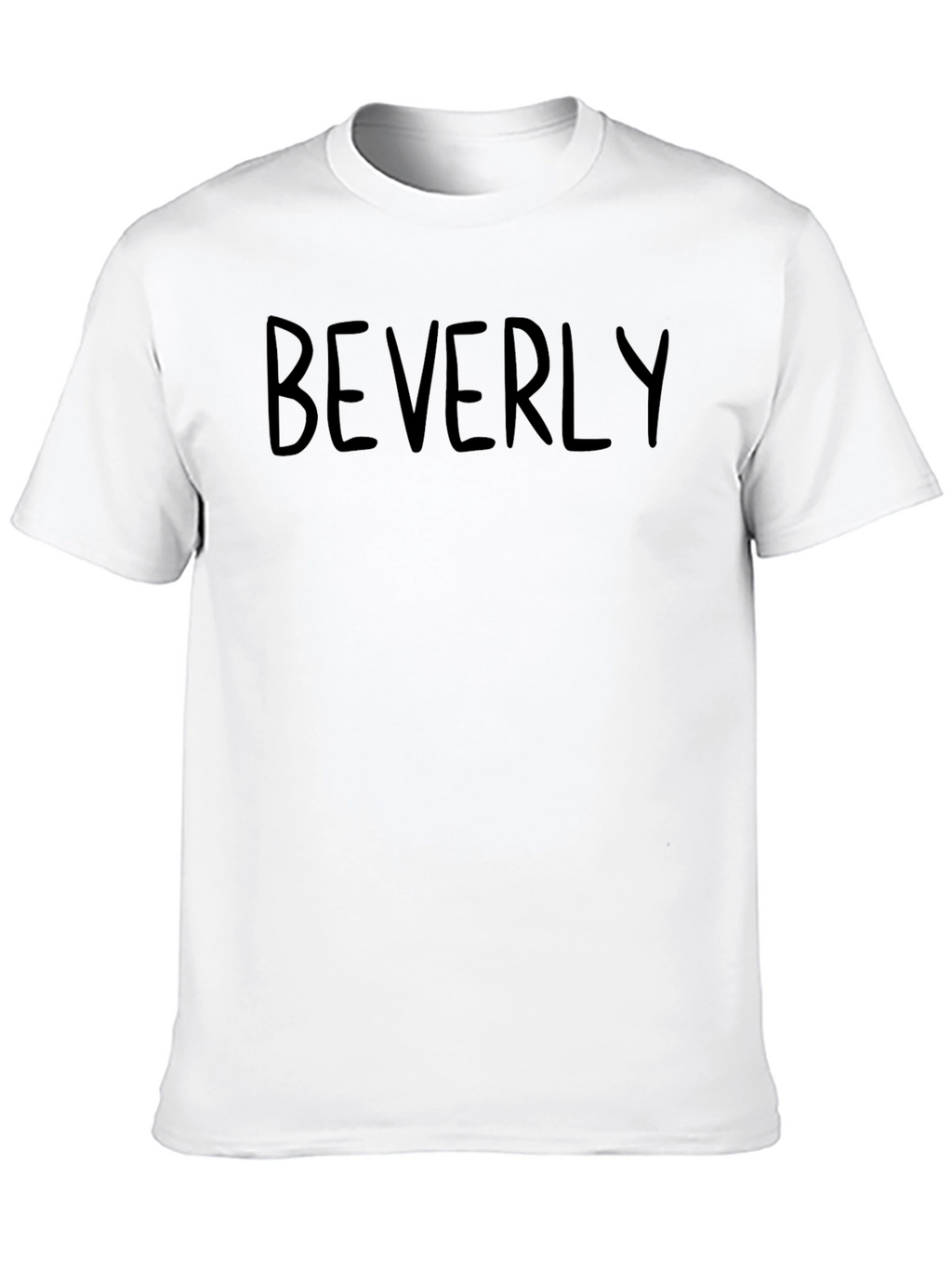Beverly Graphic T-Shirt - Classic Crew Neck Tee