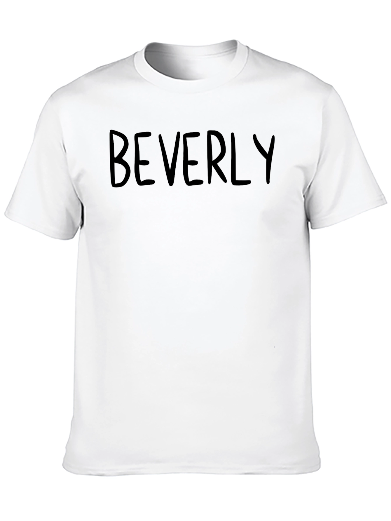 Beverly Graphic T-Shirt - Classic Crew Neck Tee