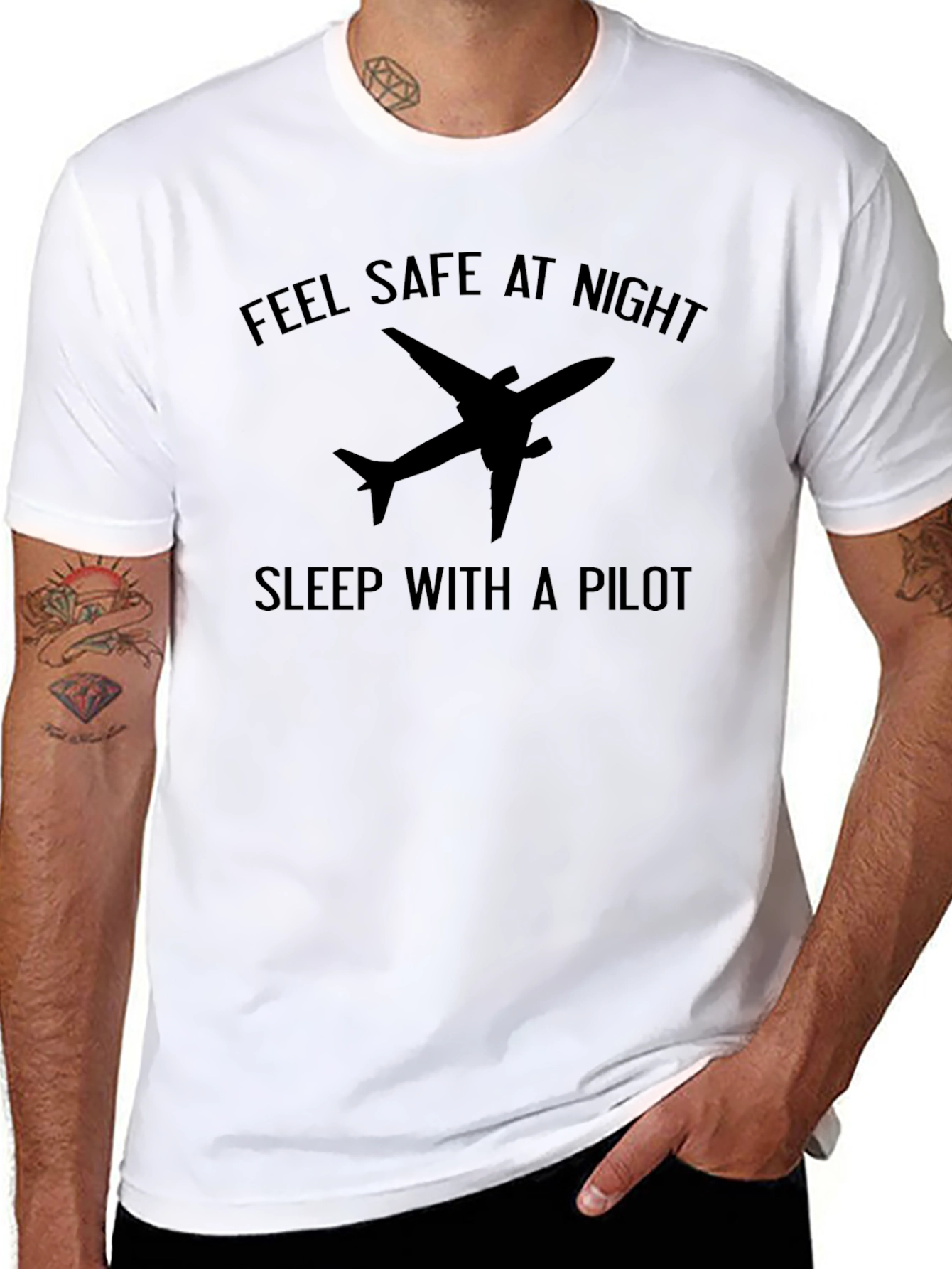 Feel Safe Pilot T-Shirt