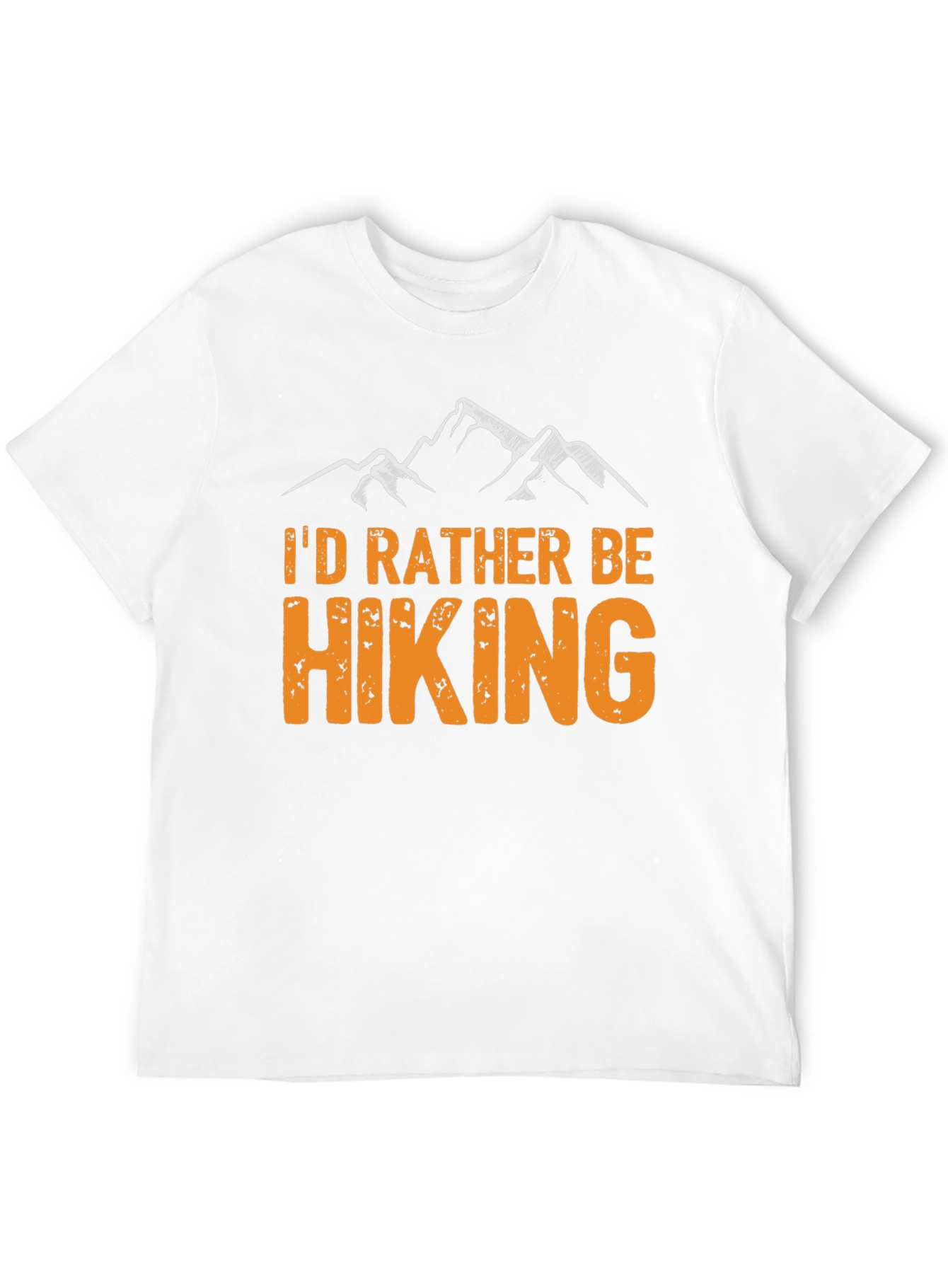 Hiking Graphic T-Shirt - Id Rather Be Hiking!