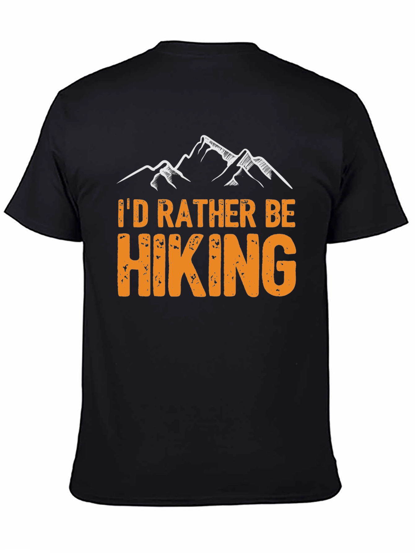 Hiking Graphic T-Shirt - Id Rather Be Hiking!
