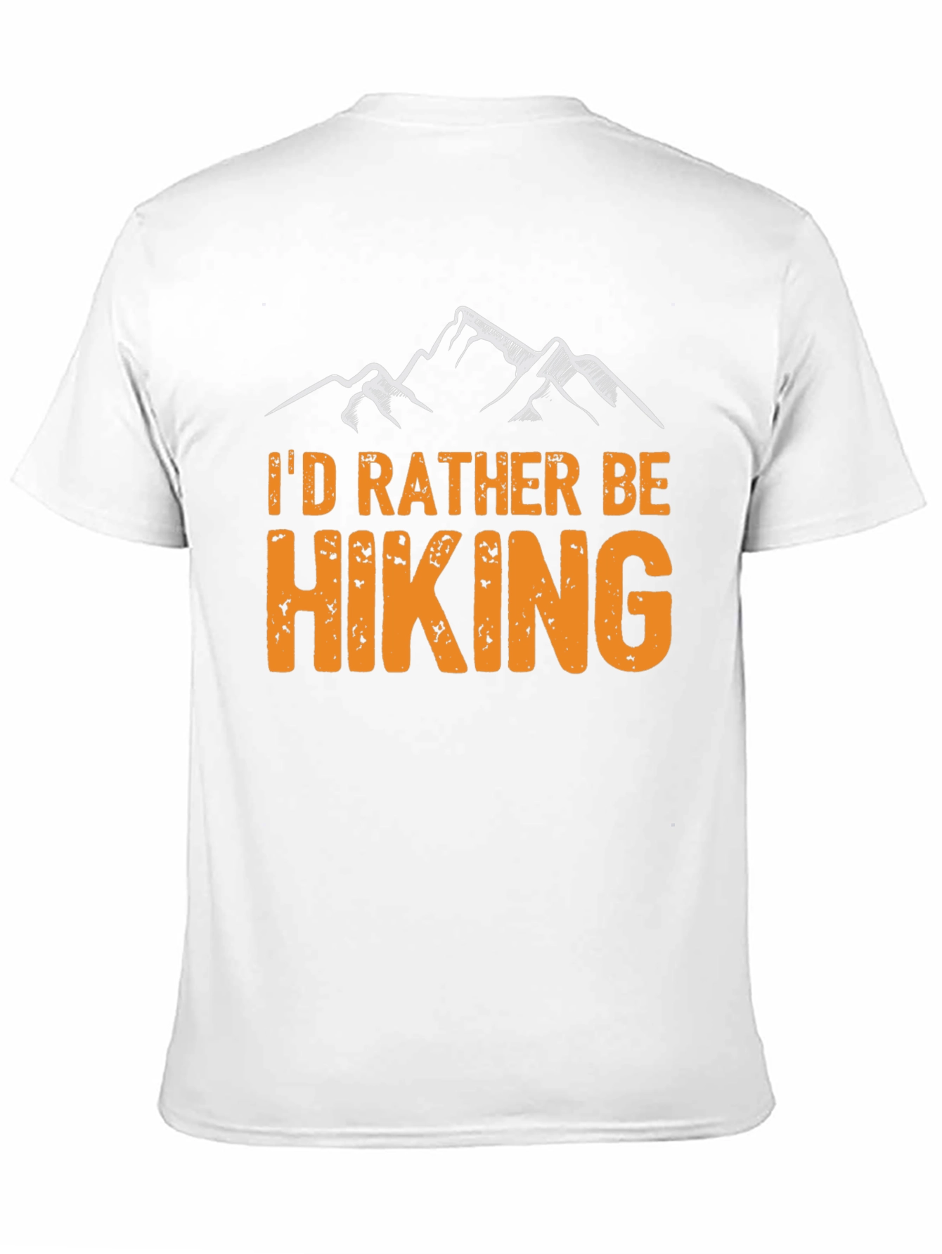 Hiking Graphic T-Shirt - Id Rather Be Hiking!