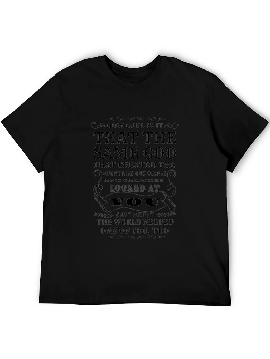 Cool God Creation Graphic T-Shirt