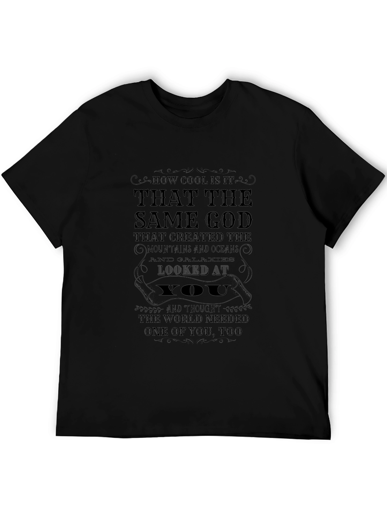 Cool God Creation Graphic T-Shirt