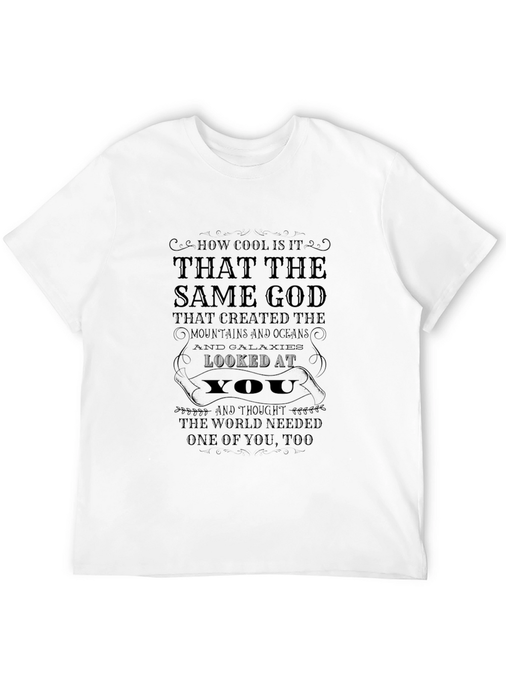 Cool God Creation Graphic T-Shirt
