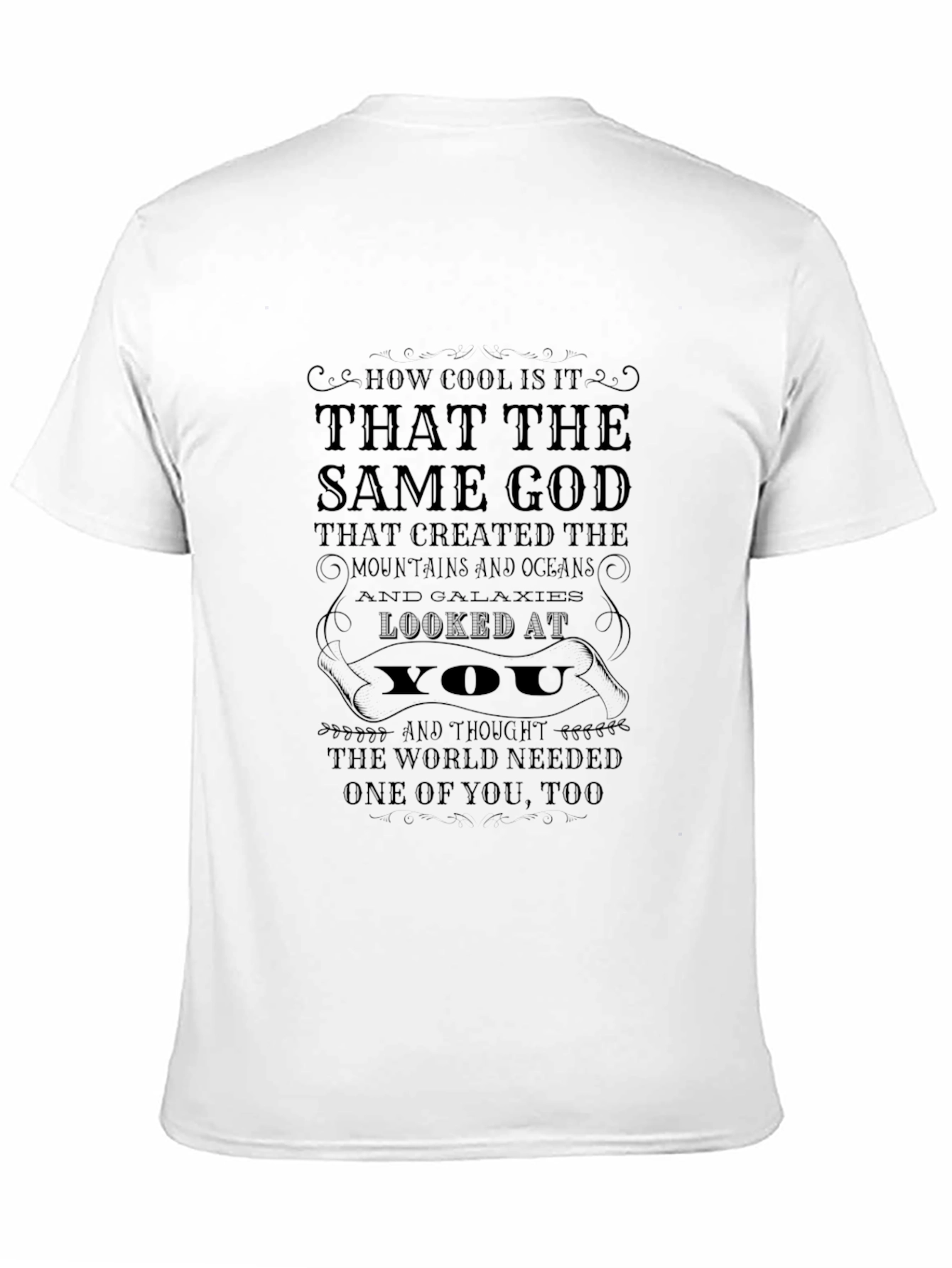 Cool God Creation Graphic T-Shirt