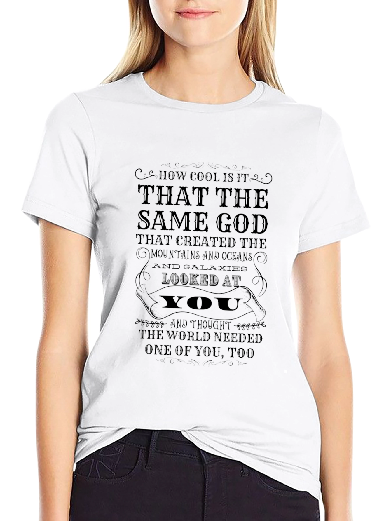 Cool God Creation Graphic T-Shirt