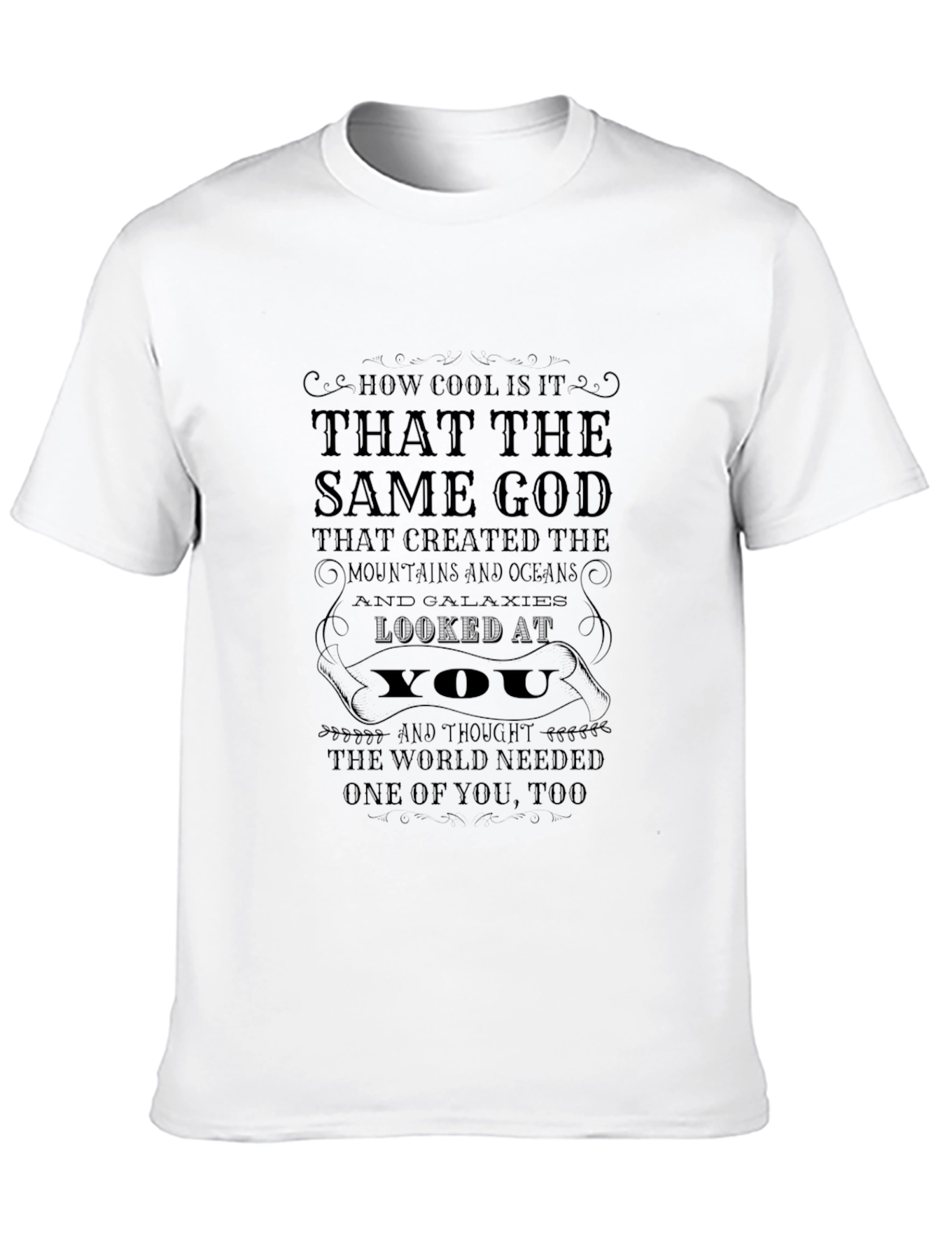 Cool God Creation Graphic T-Shirt