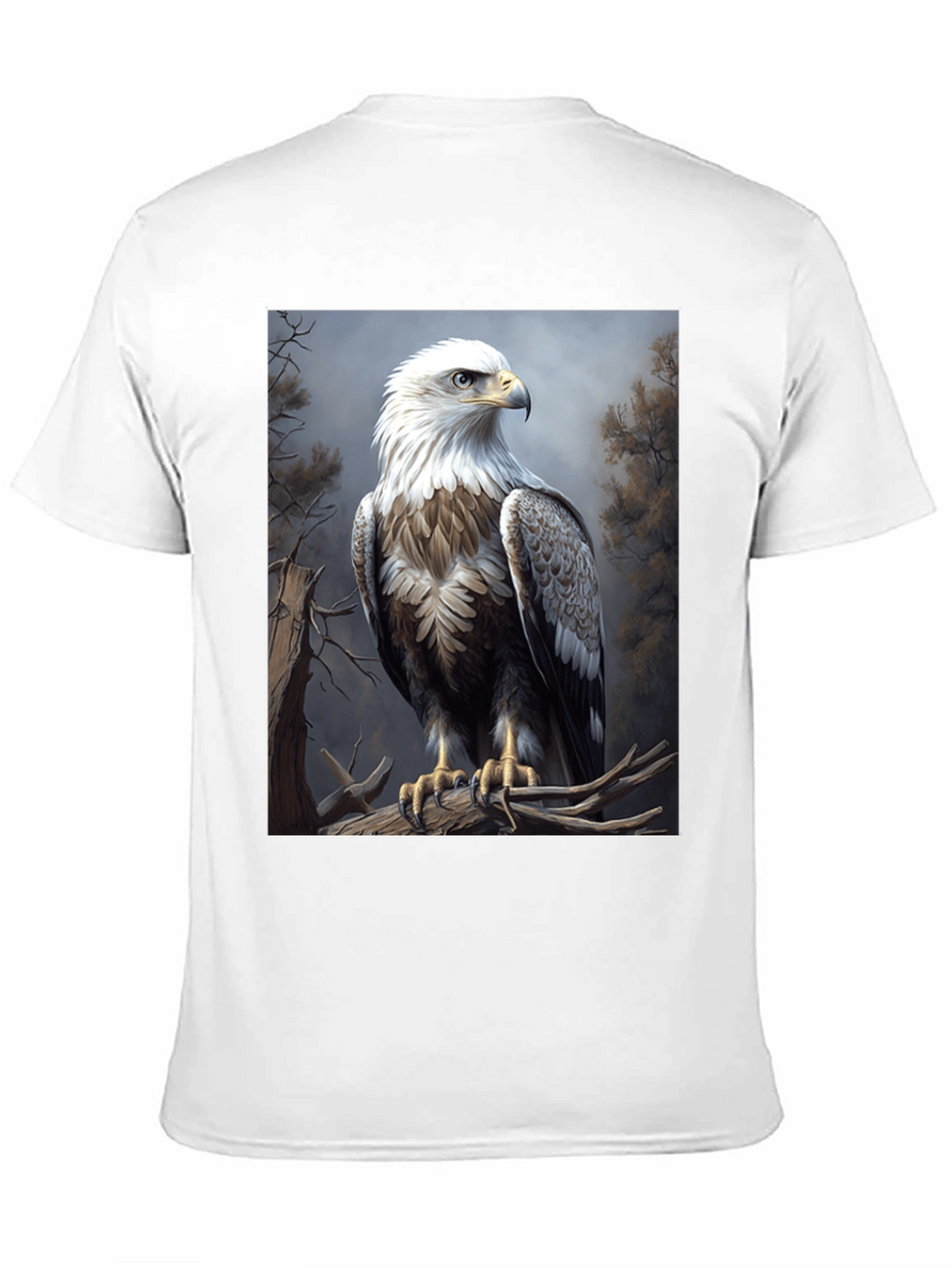 Eagle Graphic Tee - Majestic Bird Print