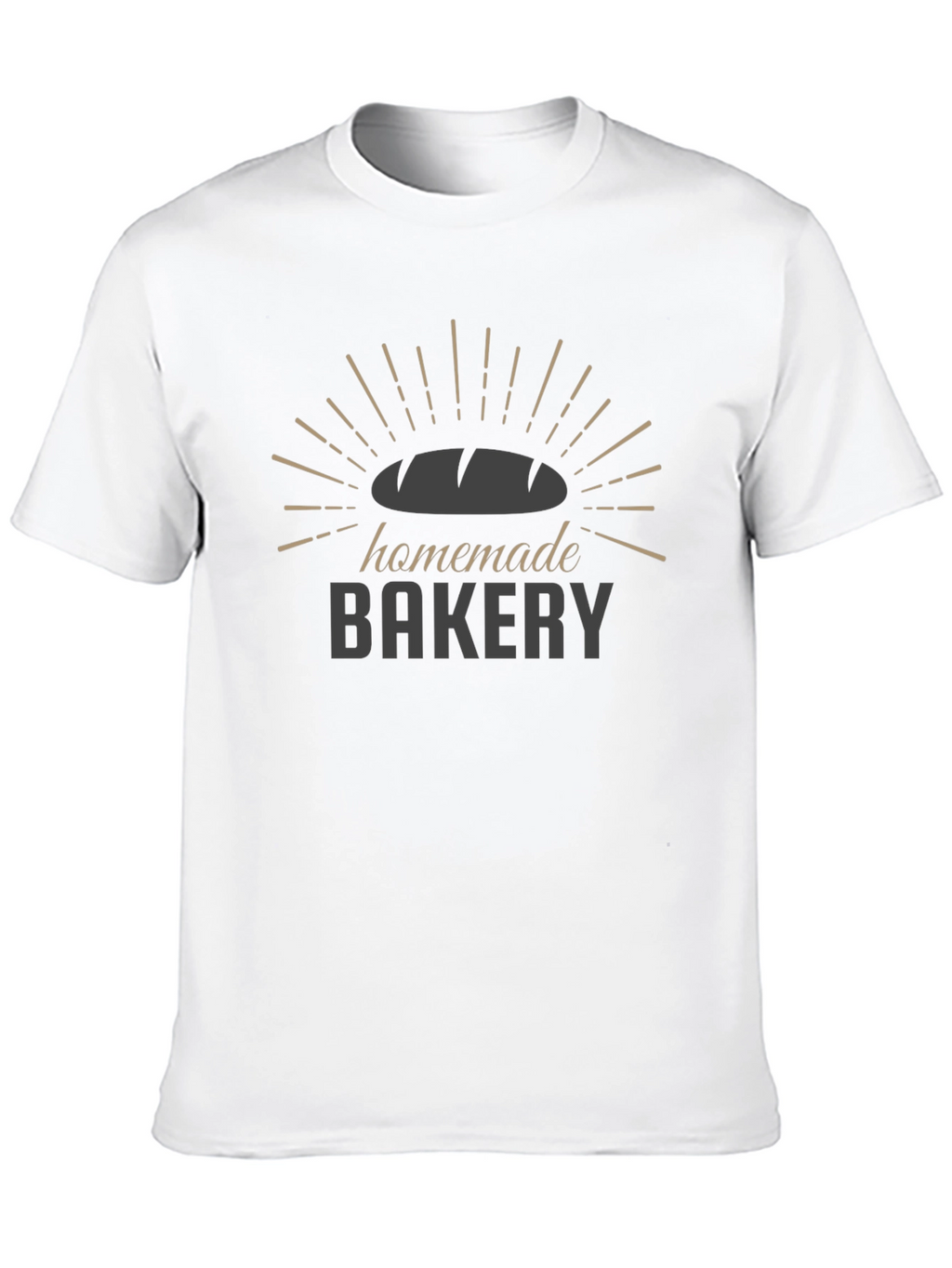 Homemade Bakery Graphic Tee - Unisex Black T-Shirt