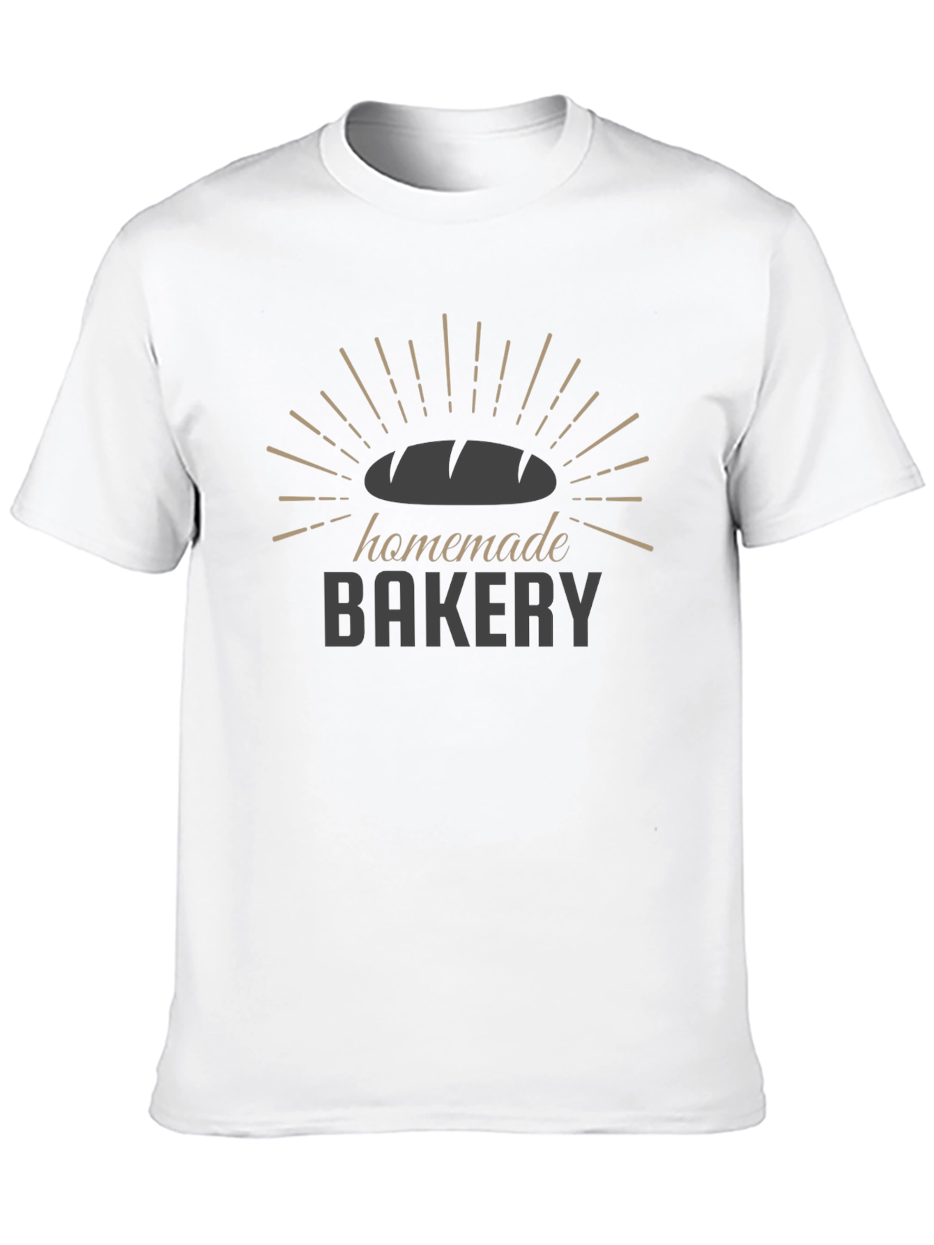 Homemade Bakery Graphic Tee - Unisex Black T-Shirt