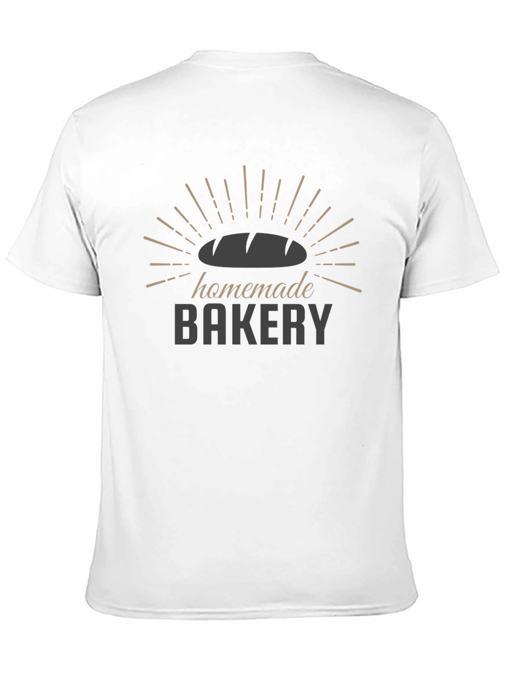 Homemade Bakery Graphic Tee - Unisex Black T-Shirt
