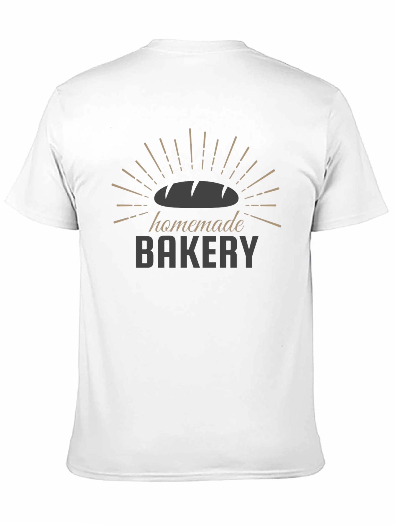 Homemade Bakery Graphic Tee - Unisex Black T-Shirt