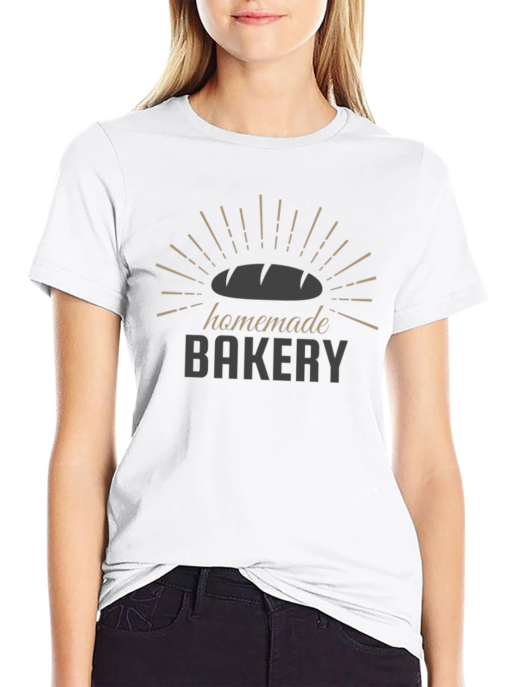 Homemade Bakery Graphic Tee - Unisex Black T-Shirt