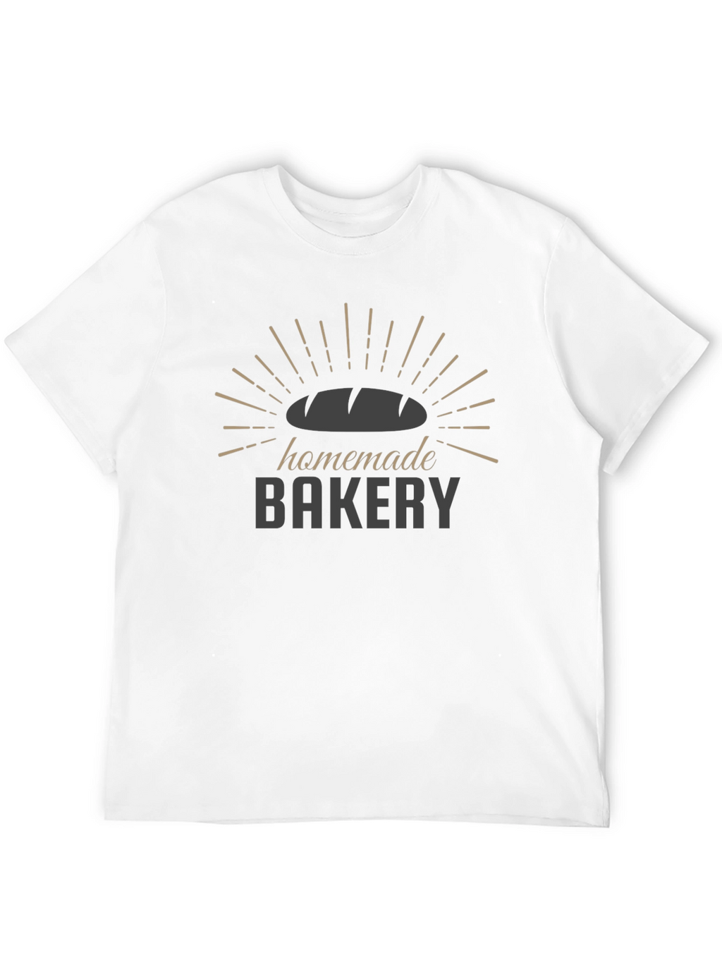 Homemade Bakery Graphic Tee - Unisex Black T-Shirt