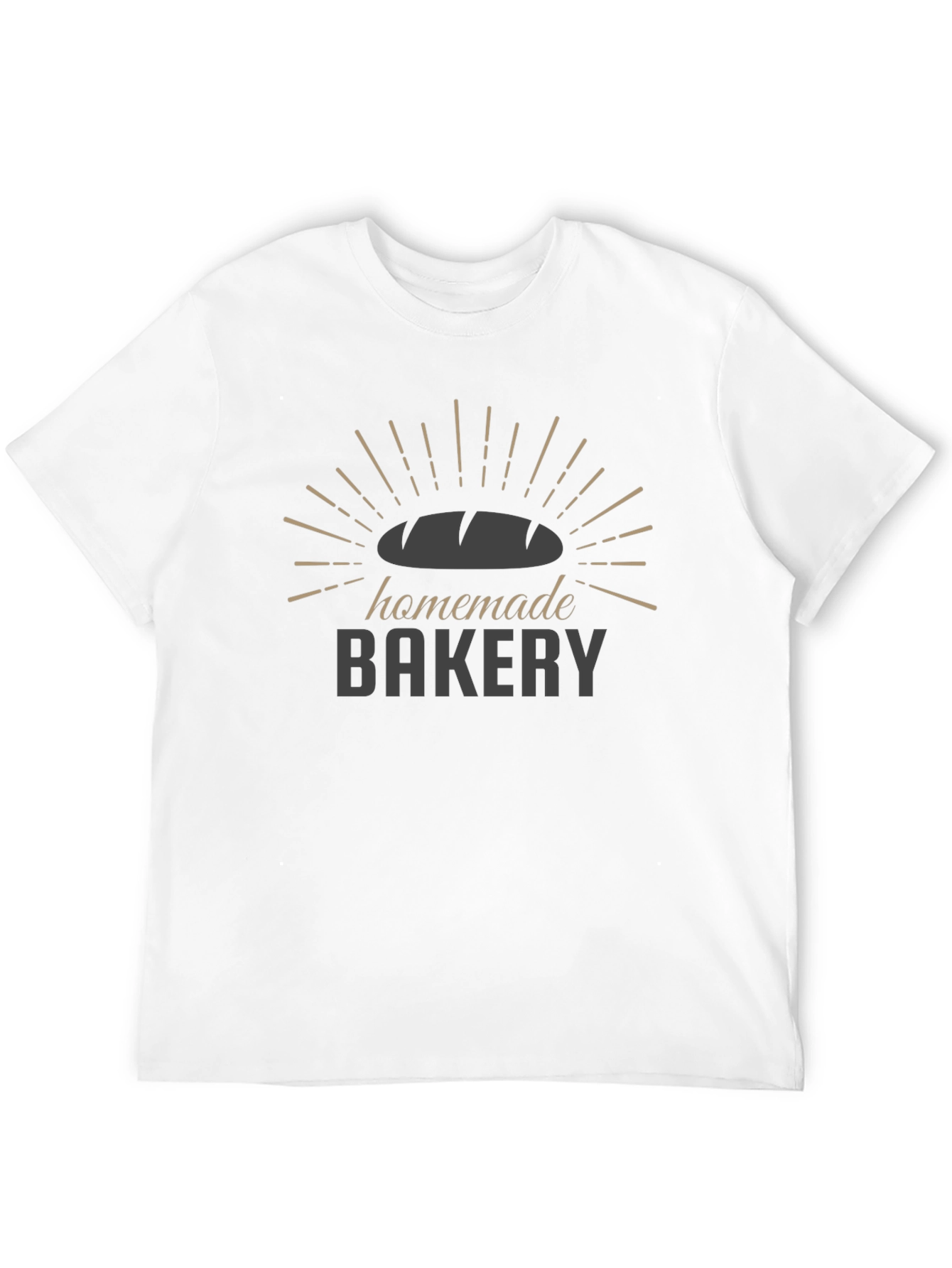 Homemade Bakery Graphic Tee - Unisex Black T-Shirt