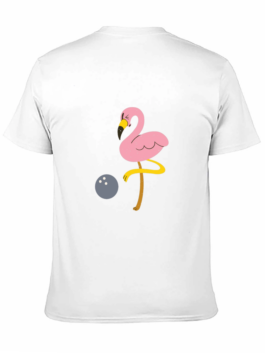 Flamingo Bowling T-Shirt - Fun & Unique Design