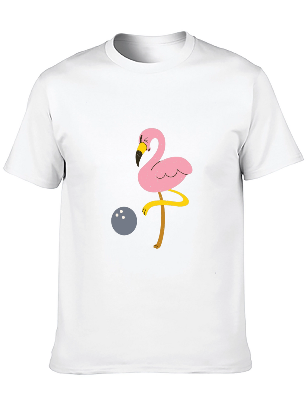 Flamingo Bowling T-Shirt - Fun & Unique Design