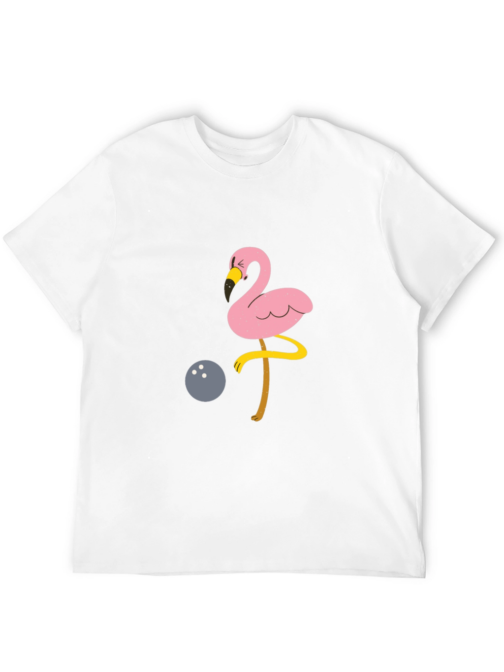 Flamingo Bowling T-Shirt - Fun & Unique Design