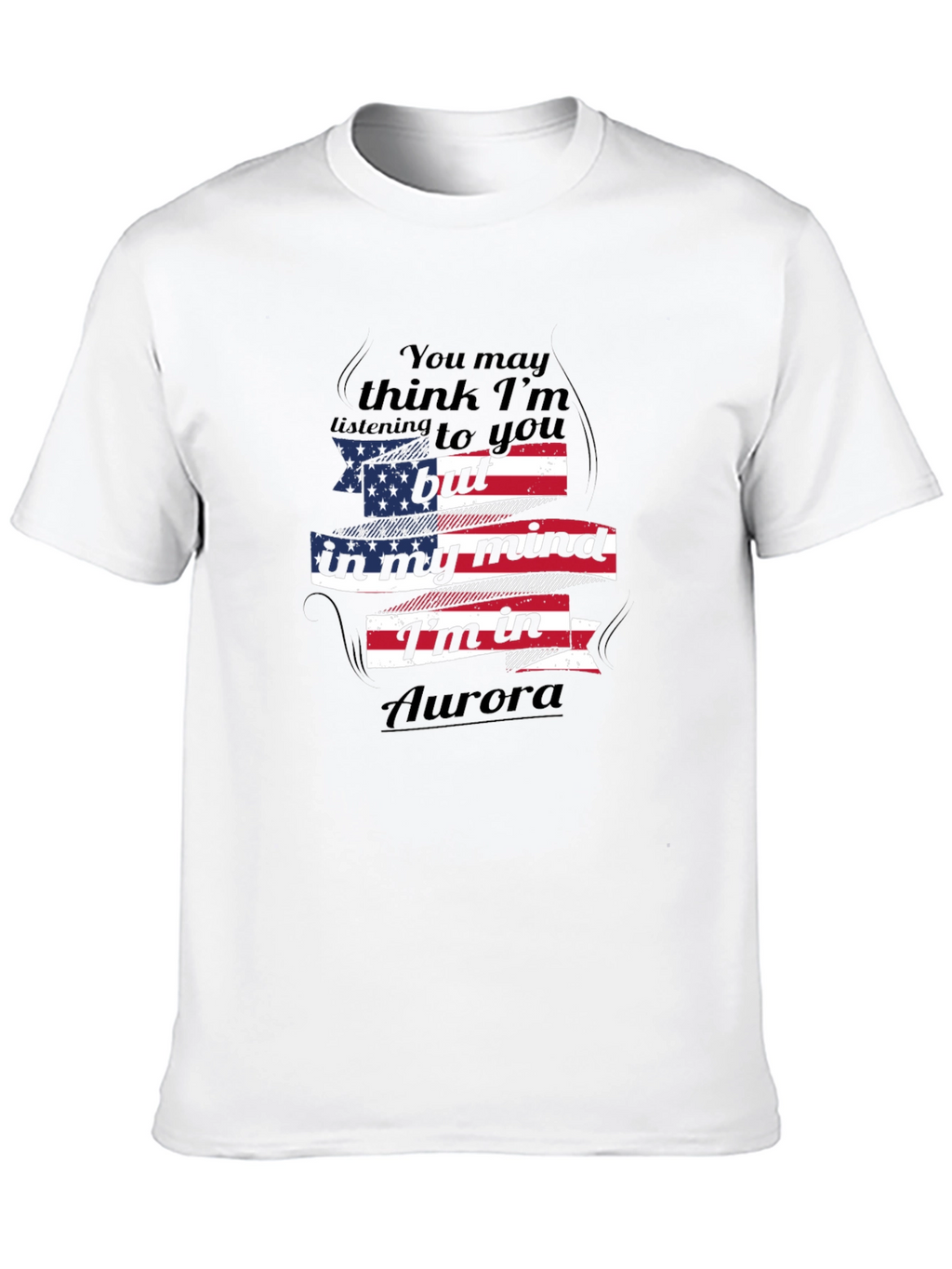 Aurora Mind T-Shirt - Patriotic Design