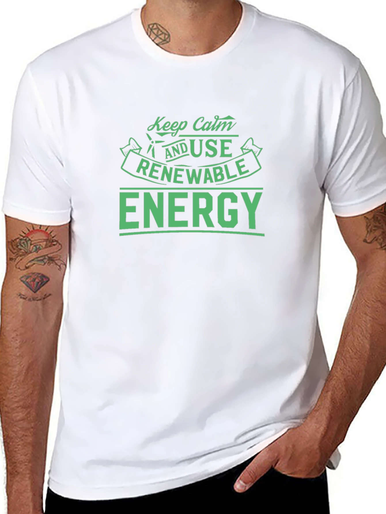 Keep Calm & Use Renewable Energy T-Shirt