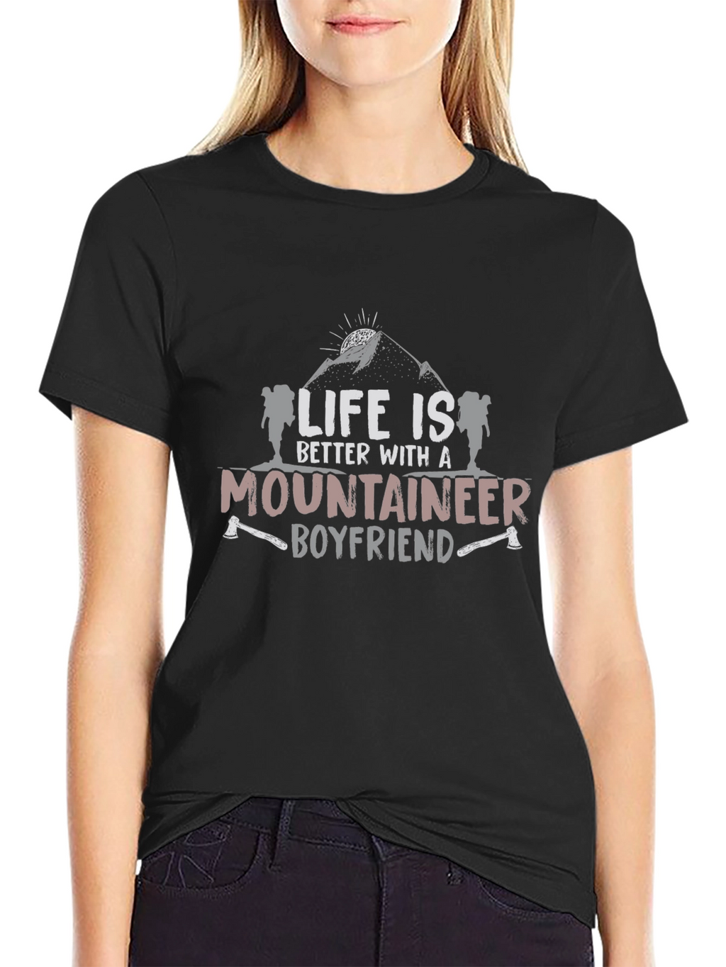 Mountaineer Boyfriend T-Shirt