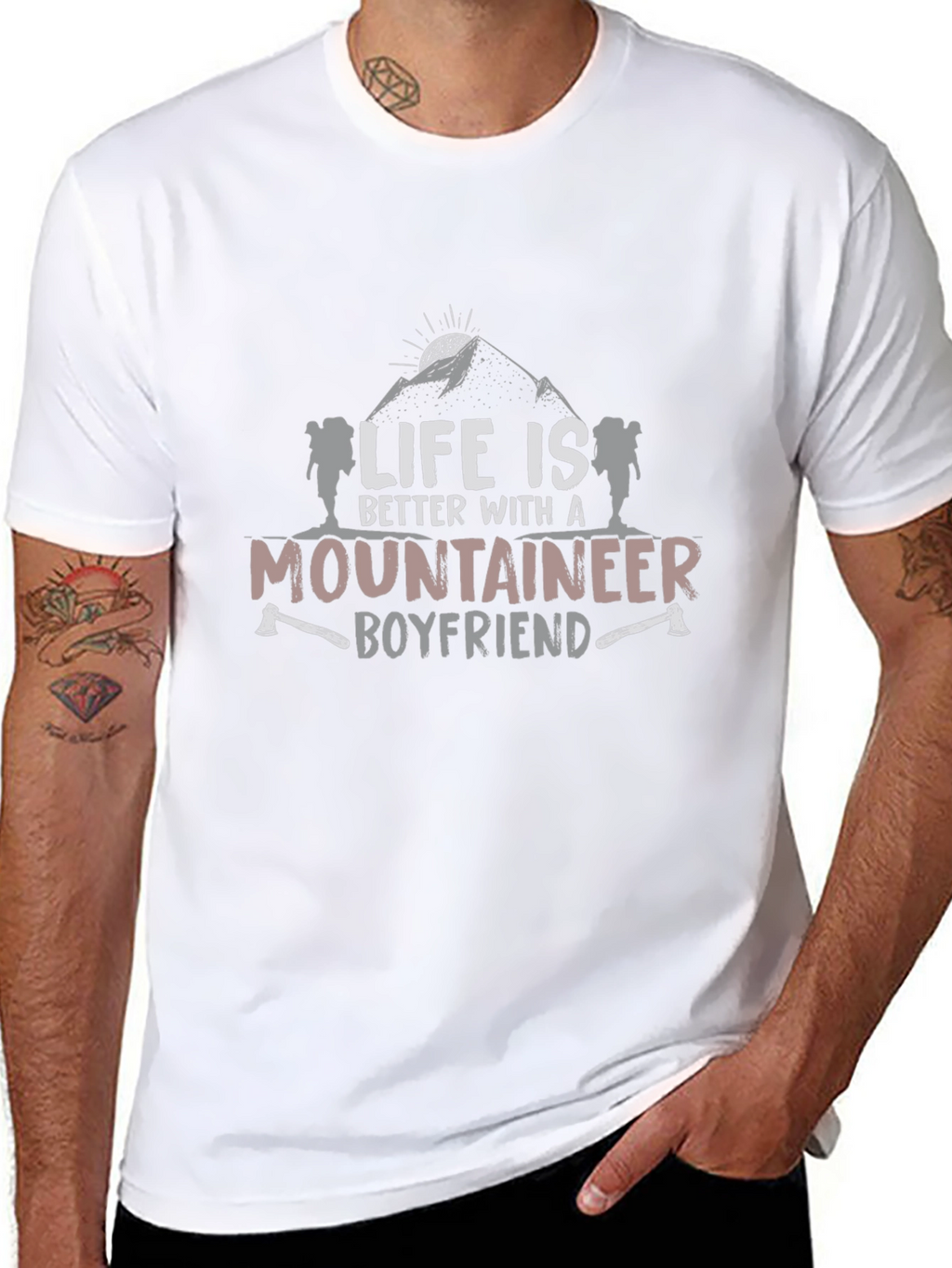 Mountaineer Boyfriend T-Shirt