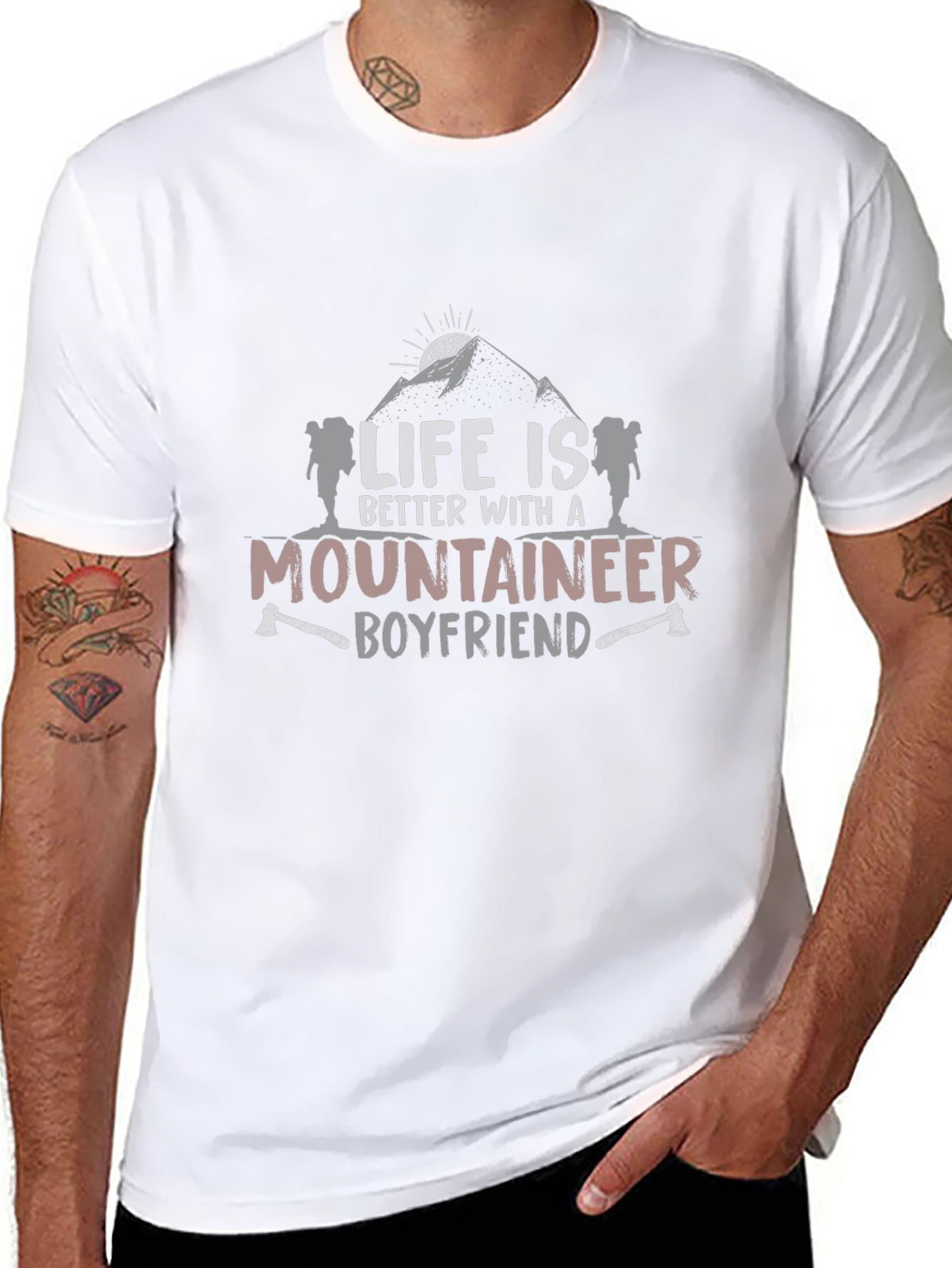 Mountaineer Boyfriend T-Shirt