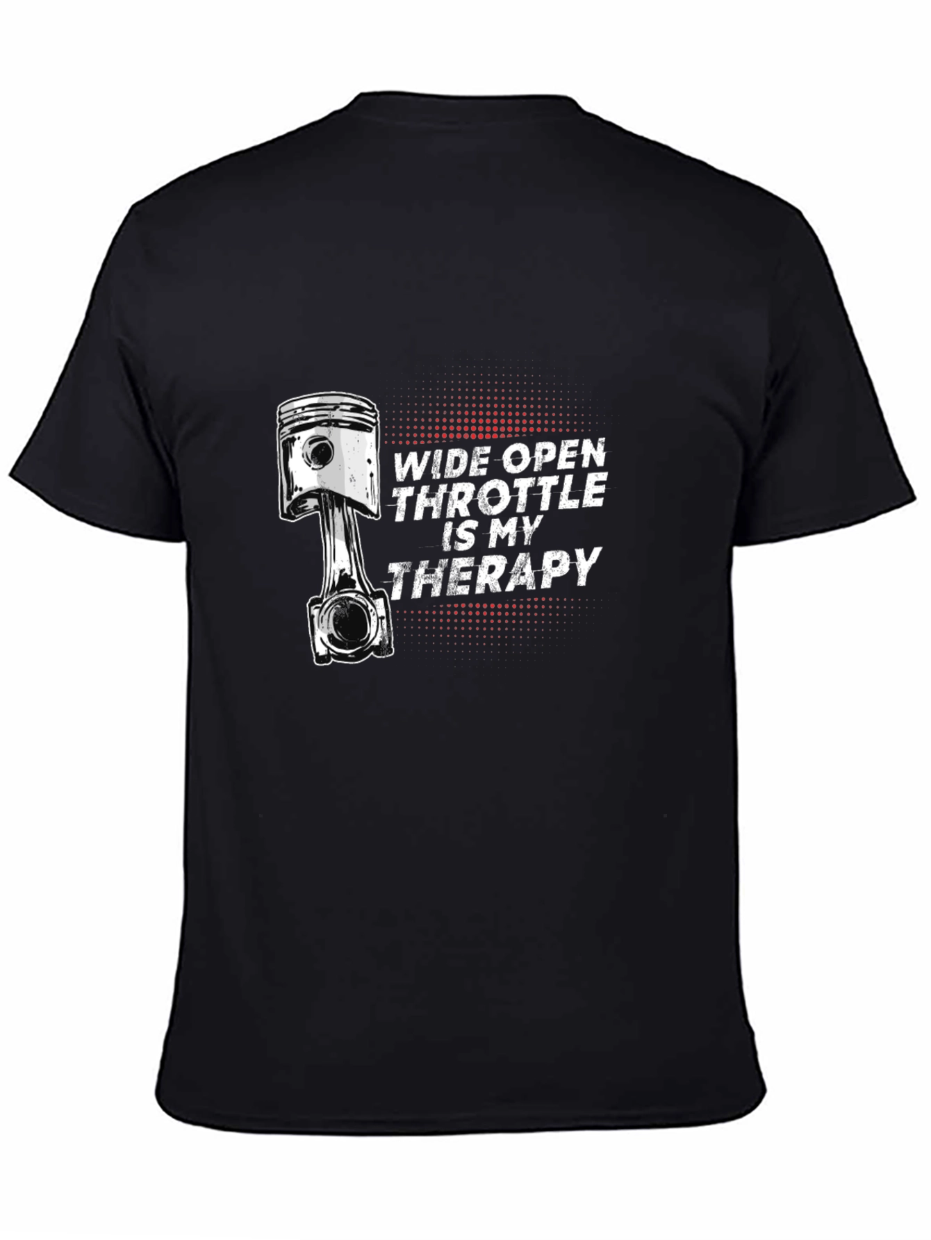 Wide Open Throttle Therapy T-Shirt - Black