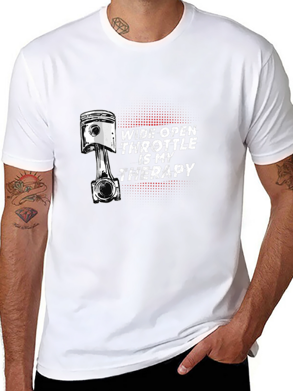 Wide Open Throttle Therapy T-Shirt - Black