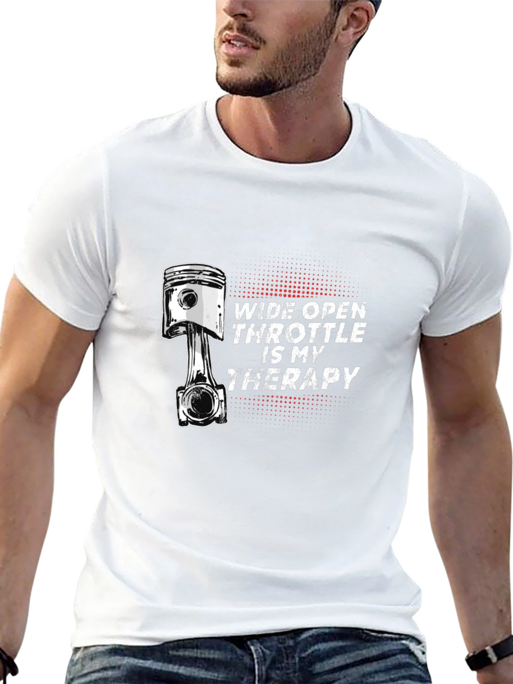 Wide Open Throttle Therapy T-Shirt - Black