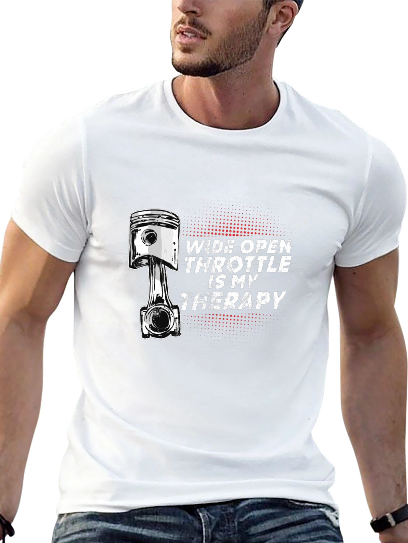 Wide Open Throttle Therapy T-Shirt - Black