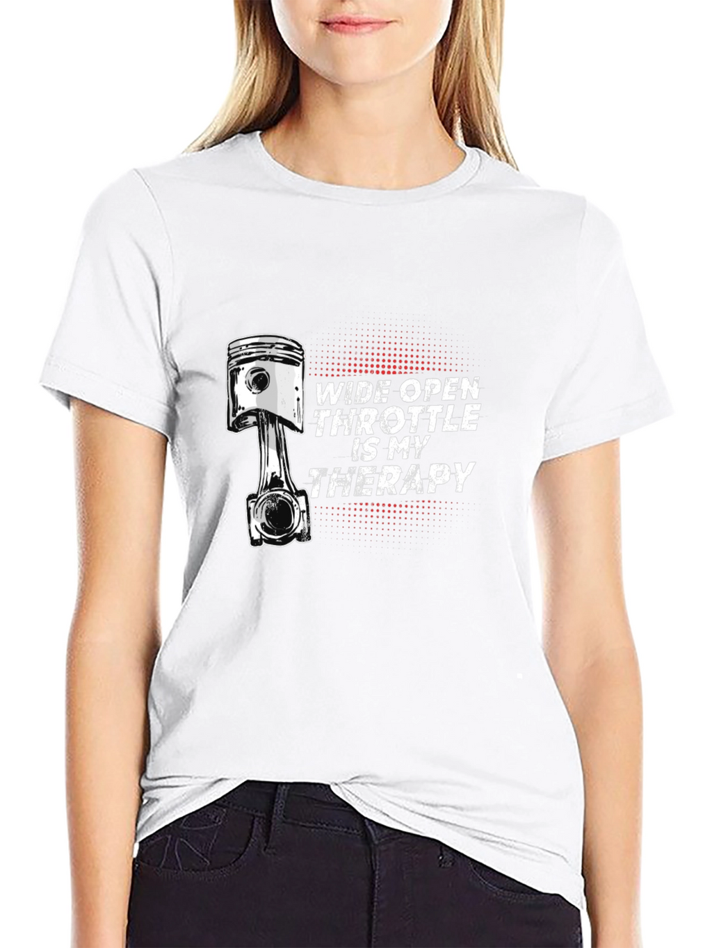 Wide Open Throttle Therapy T-Shirt - Black