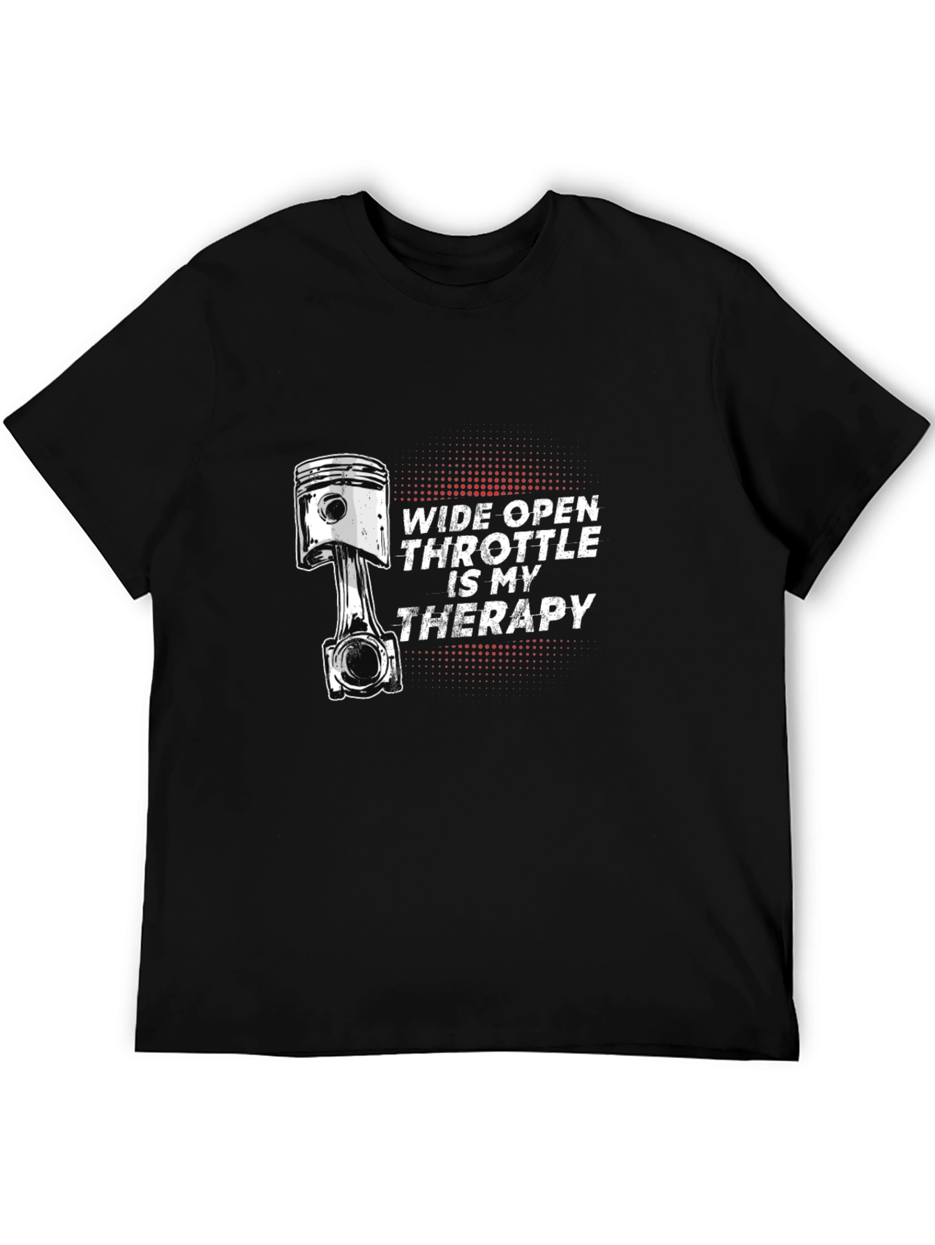 Wide Open Throttle Therapy T-Shirt - Black