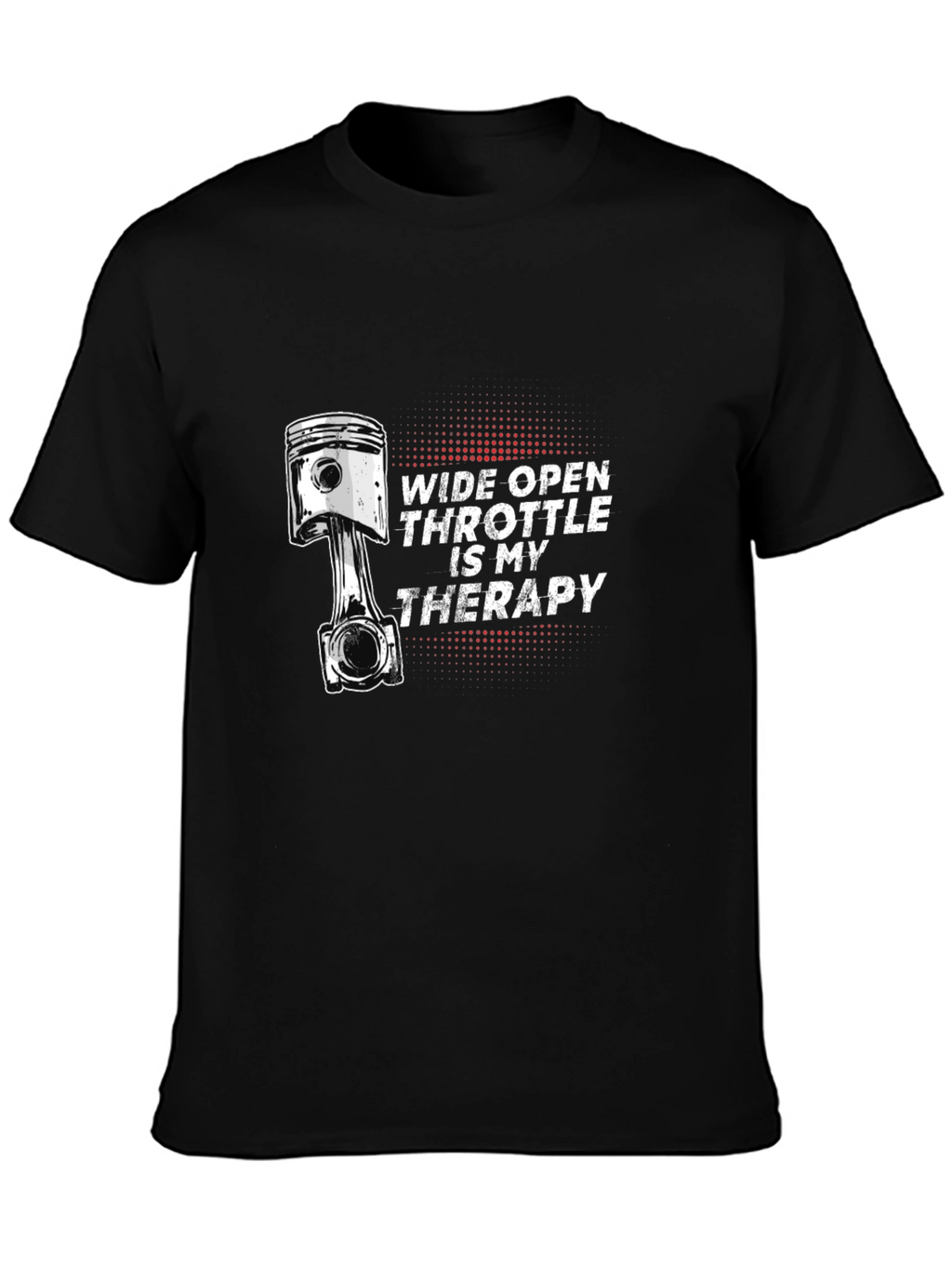 Wide Open Throttle Therapy T-Shirt - Black